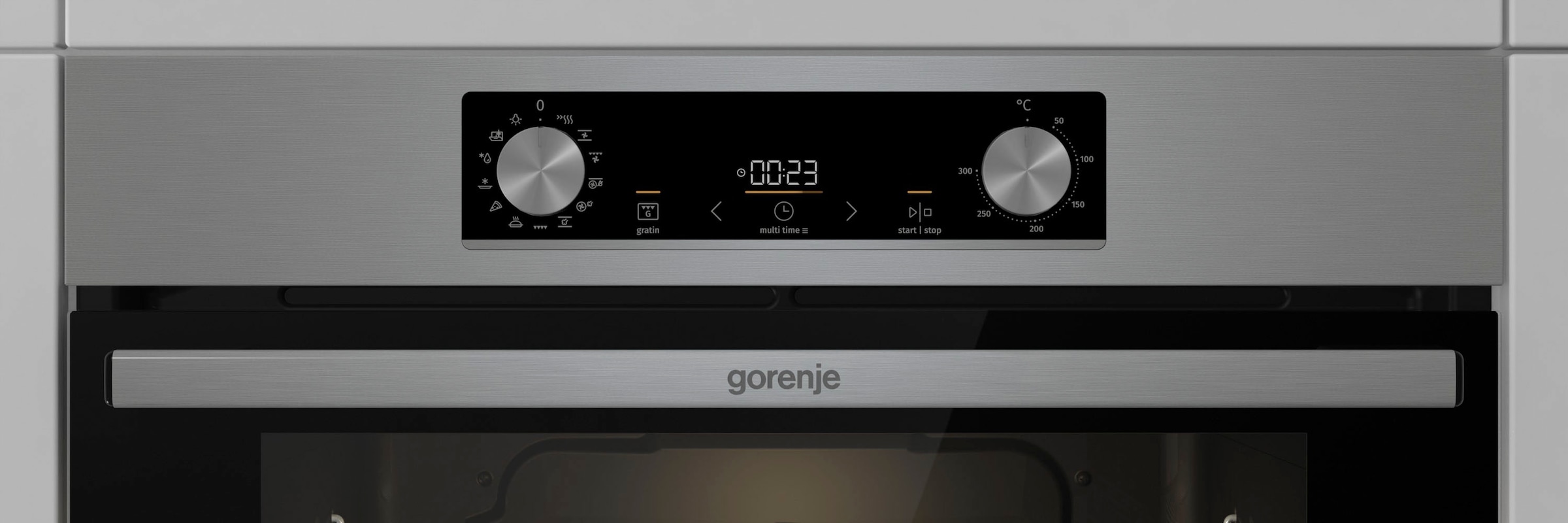 GORENJE Einbaubackofen  »BOS6737E13X«, Aqua-Reinigungsfunktion, AirFry-Funktion