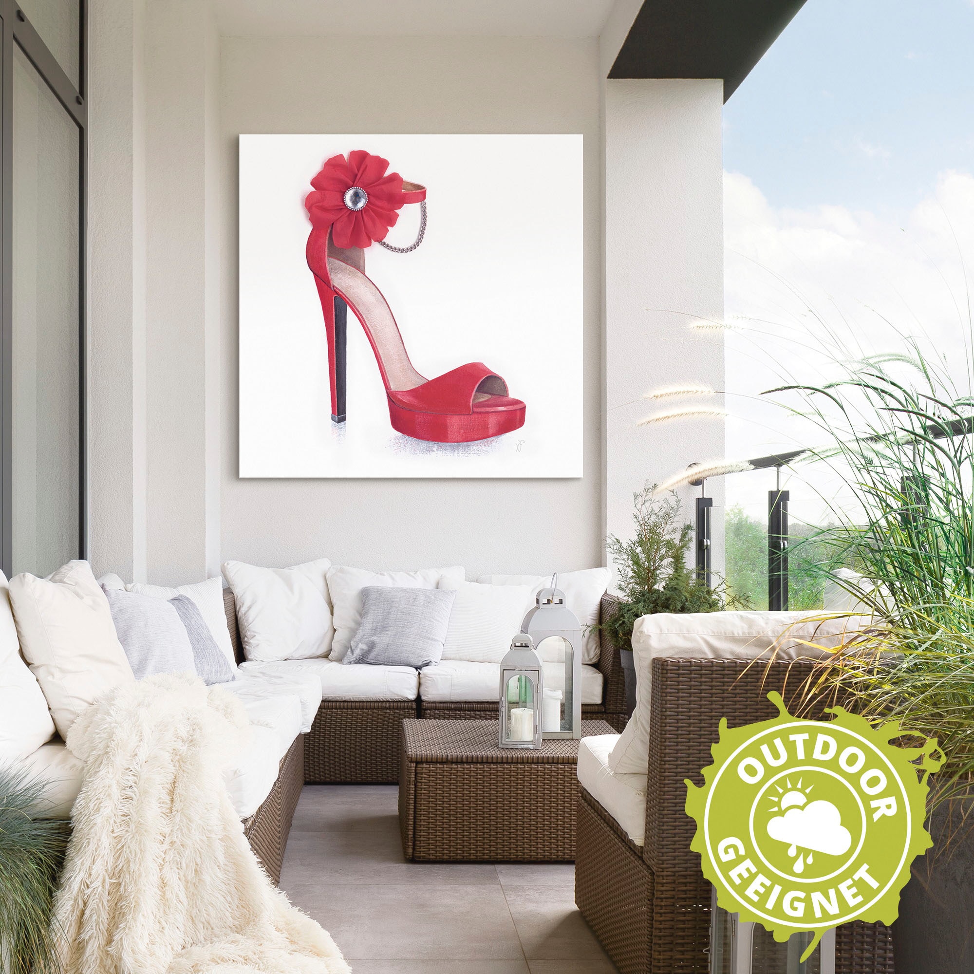 Artland Wandbild »Damenschuh - Rotes Modell«, Modebilder, (1 St.), als  Alubild, Leinwandbild, Wandaufkleber oder Poster in versch. Größen online  bei OTTO