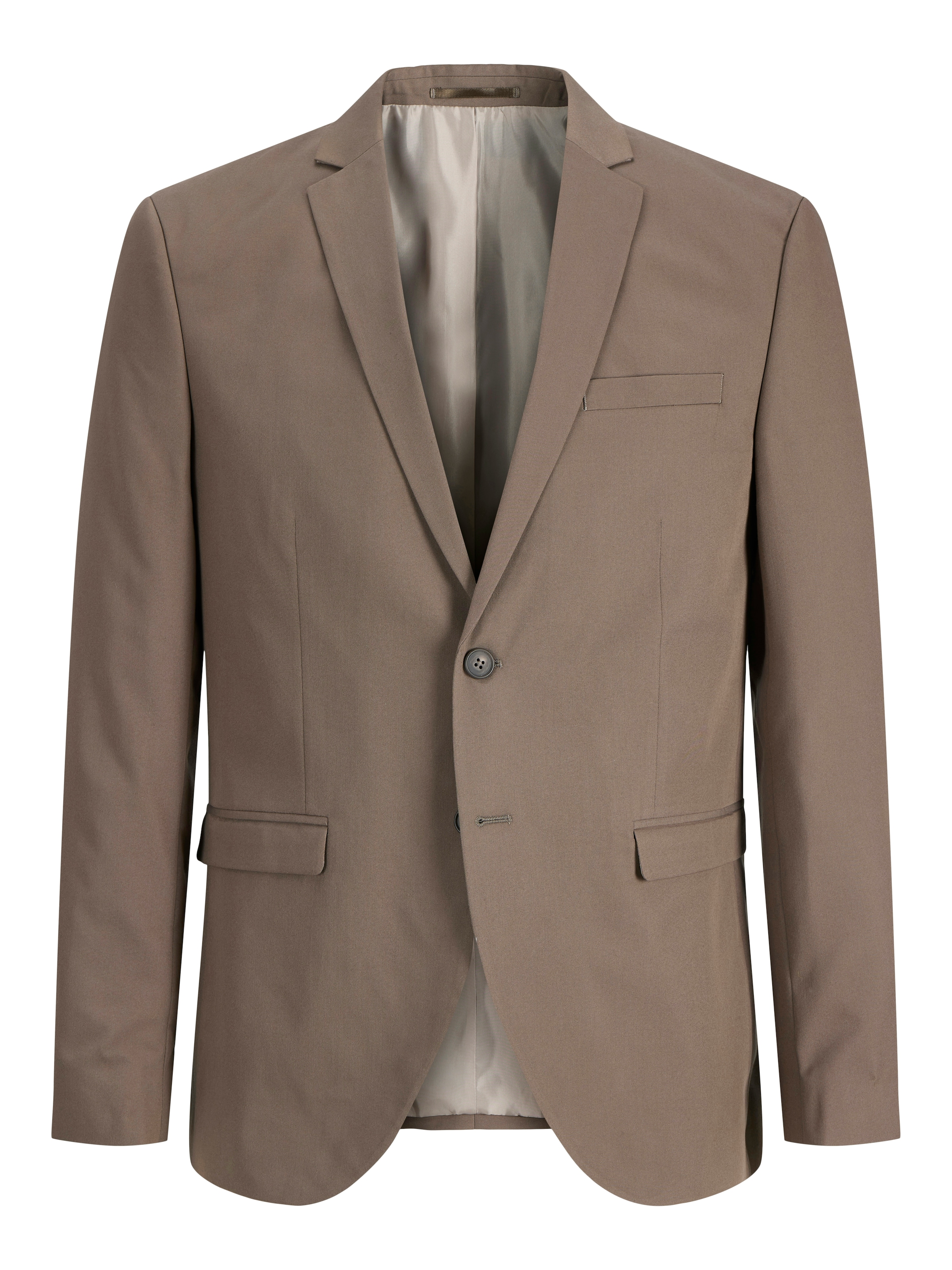 Jack & Jones Anzug »JPRFRANCO  Extra schmal, pflegeleicht, stilvoll mit fallendem Revers« slim fit Materialmix, slim fit
