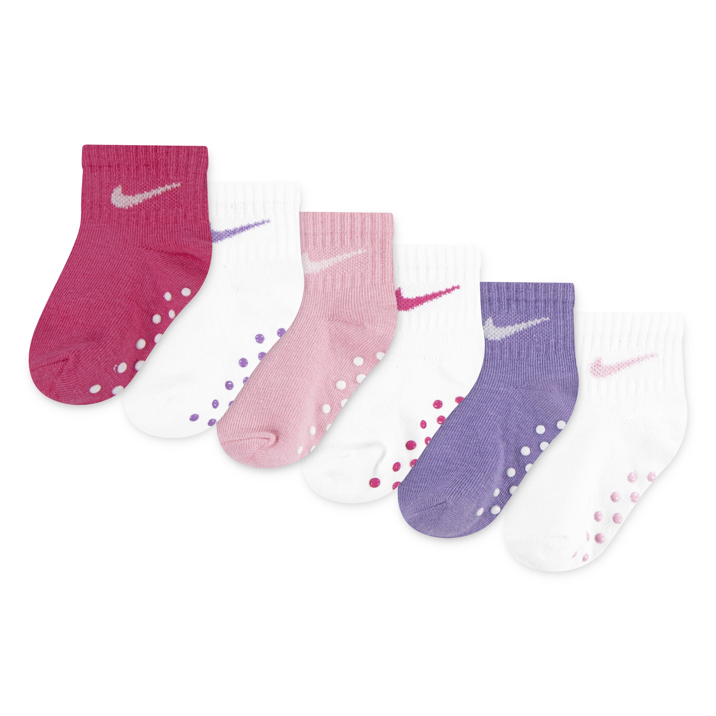 Nike Sportswear ABS-Socken »POP COLOR GRIPPER INFANT/TODDLER AN« Set, 6 Stk. tlg. für Babys, im 6er-Set