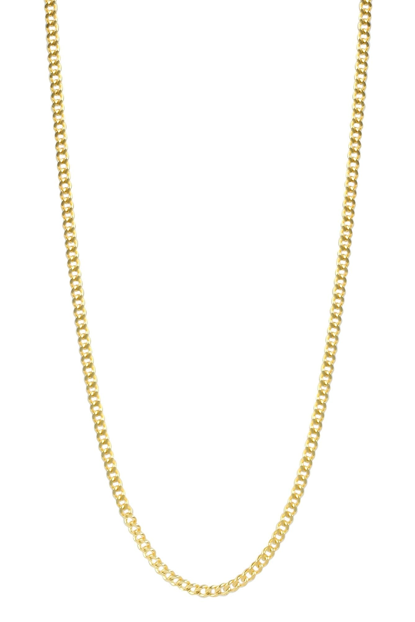 Adelia´s Panzerkette »Unisex Halskette ¿ Panzerkette aus 333 Gold 40 cm«