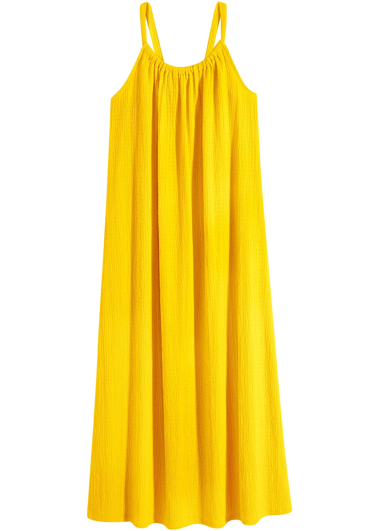bonprix Jerseykleid lässige Passform, ohne Ärmel, Trägerkleid-Design