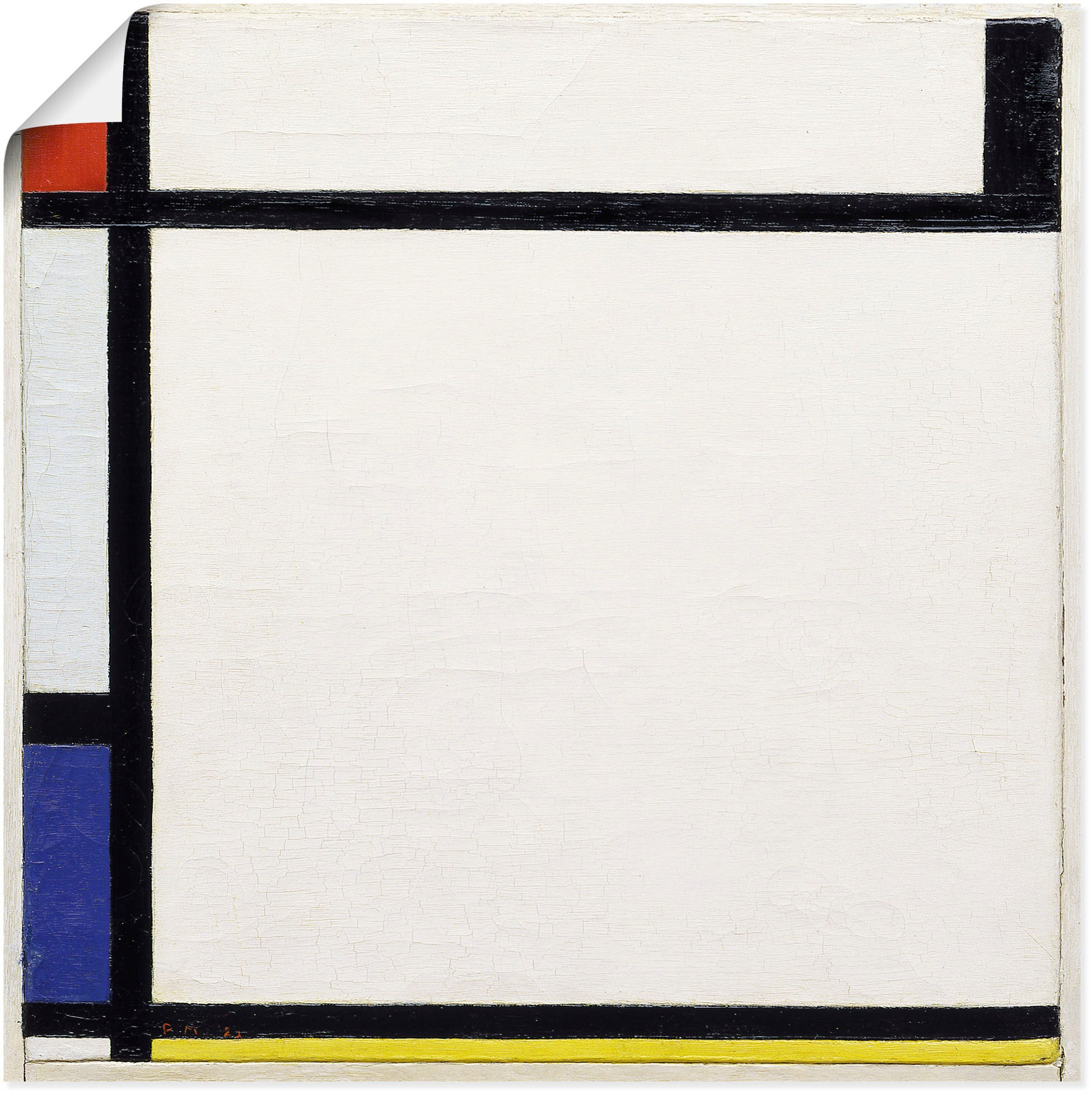 Artland Wandbild »Tableau N XI. 1925«, Muster, (1 St.), in vielen Größen & Produktarten - Alubild / Outdoorbild für den Außenbereich, Leinwandbild, Poster, Wandaufkleber / Wandtattoo auch für Badezimmer geeignet
