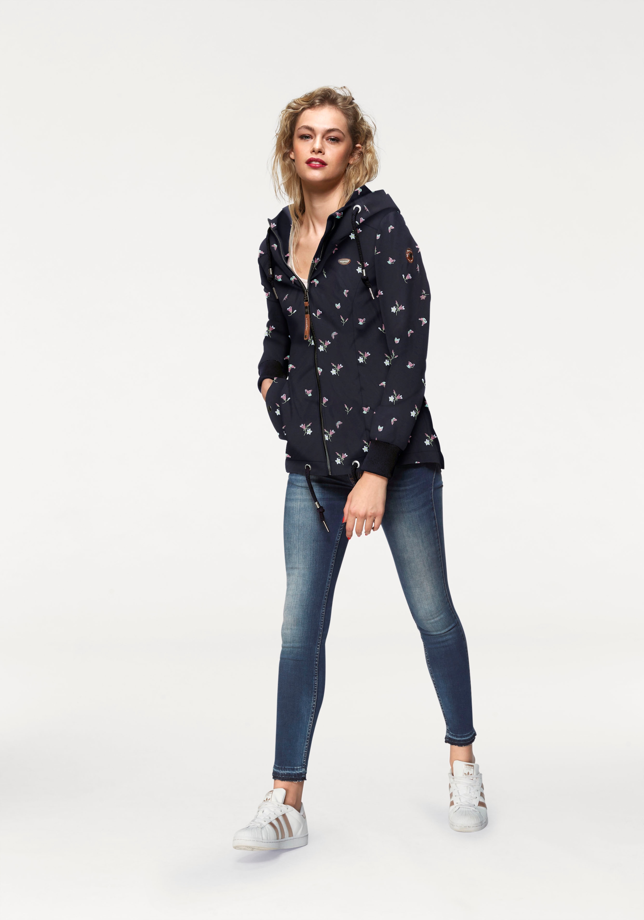 Ragwear Outdoorjacke »DANKA« mit Kapuze Urban Streetwear- Übergangs-Style mit Kapuze