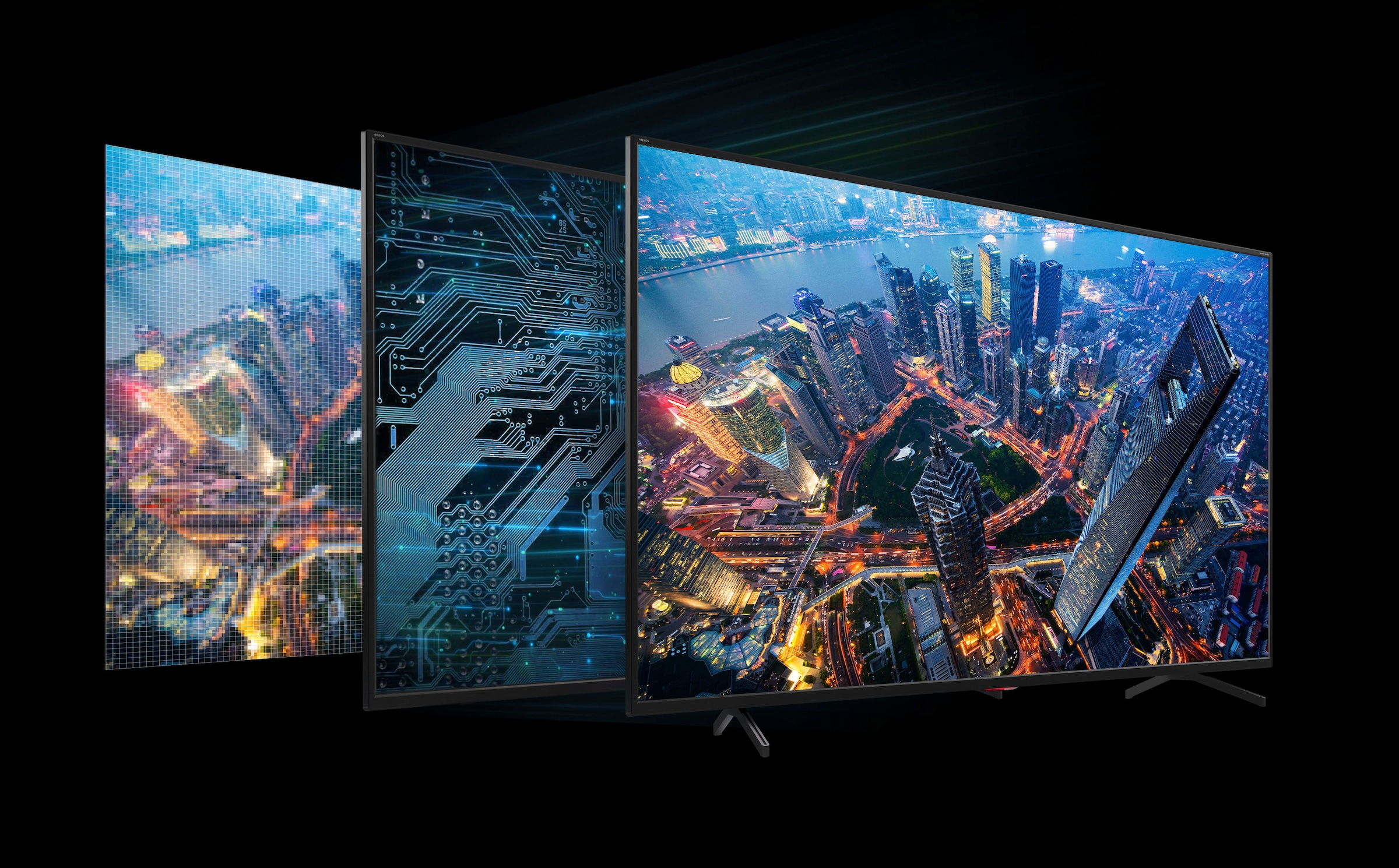 Sharp LED-Fernseher »4T-C70FL2EL2AB«, 4K Ultra HD, Android TV-Smart-TV, HDMI 2.1