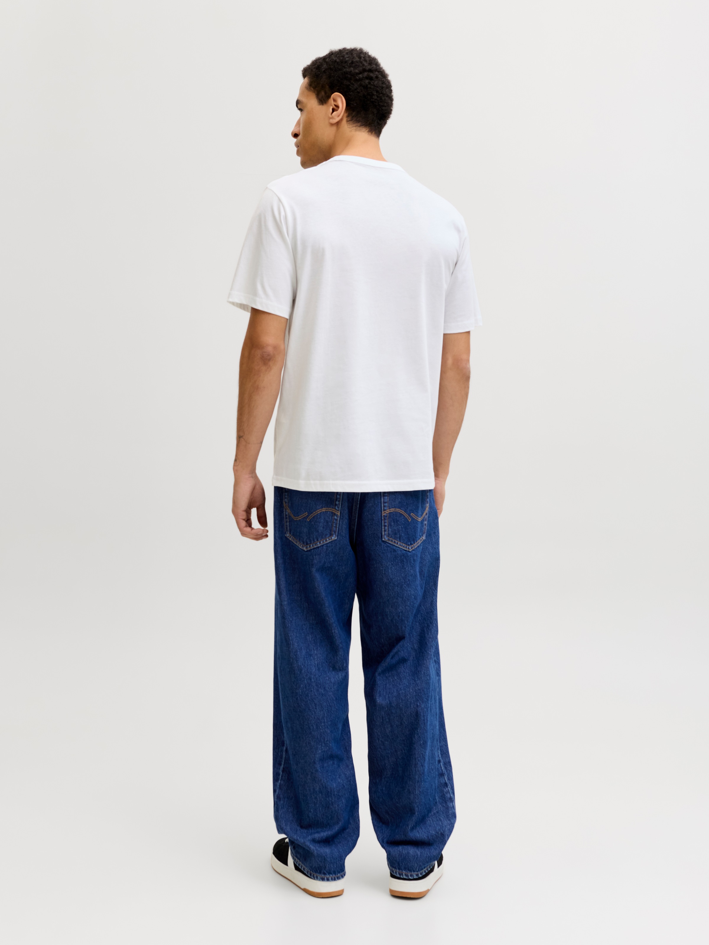 Jack & Jones Rundhalsshirt »JJCOLLEGE LOGO TEE SS CREW NECK«