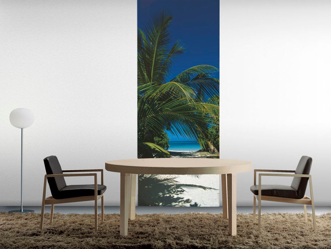 Komar Fototapete »Fototapete - To the Beach - Größe 97 x 220 cm«, bedruckt