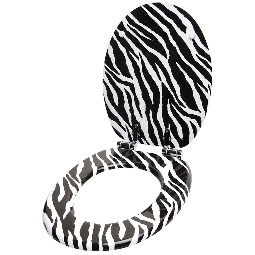 Sanilo WC-Sitz »Zebra Look«