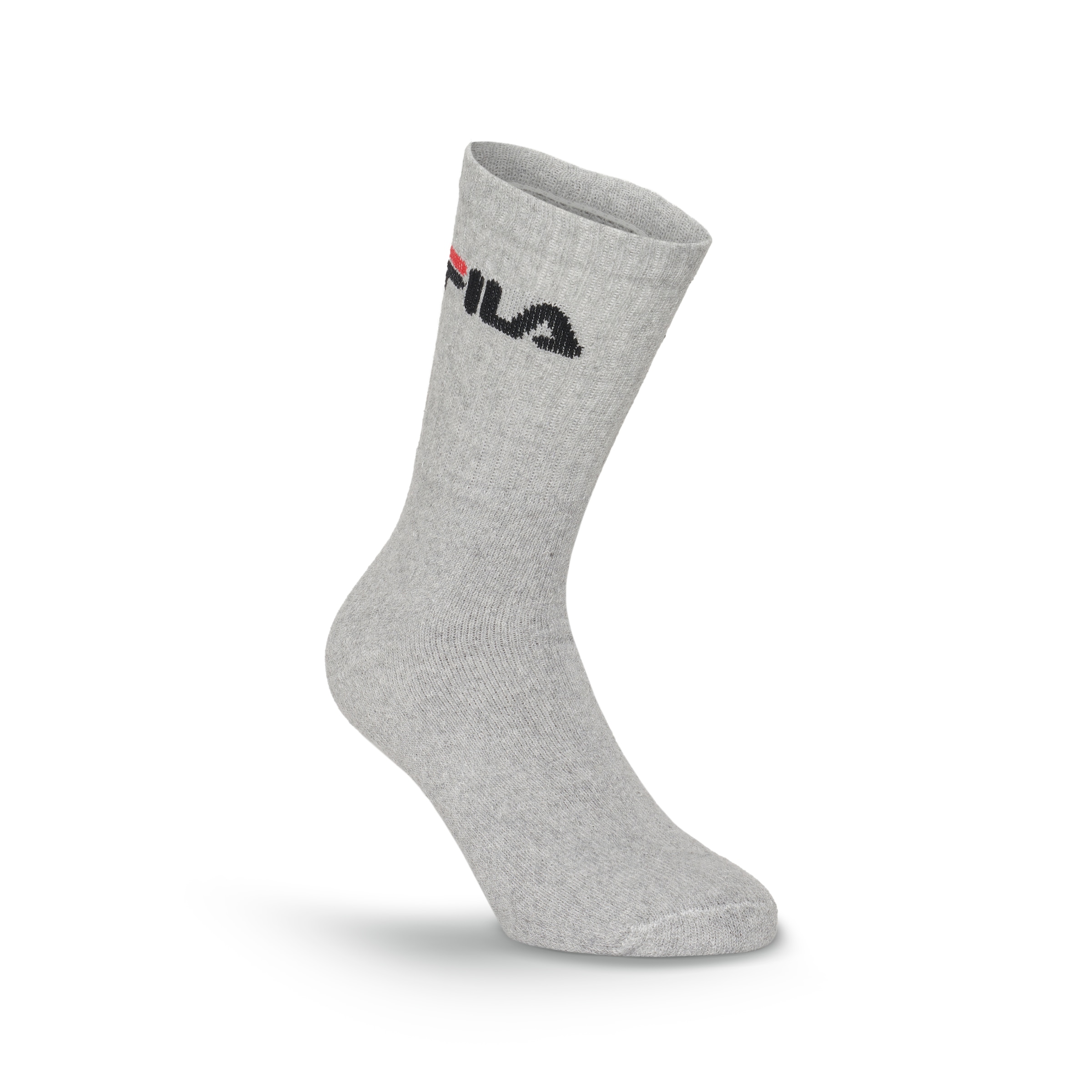 Fila Tennissocken, (3er Pack), mit verstärkten Belastungszonen