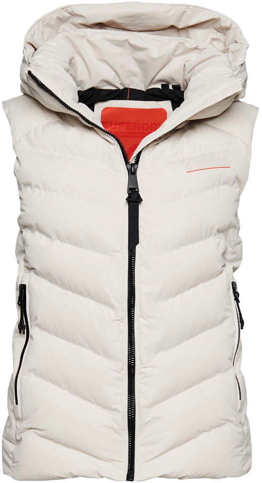 Superdry Steppweste »HOODED MICROFIBRE PADDED OTTO GILET« bei