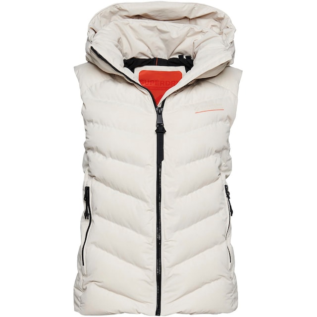 Superdry Steppweste »HOODED MICROFIBRE PADDED GILET« bei OTTO