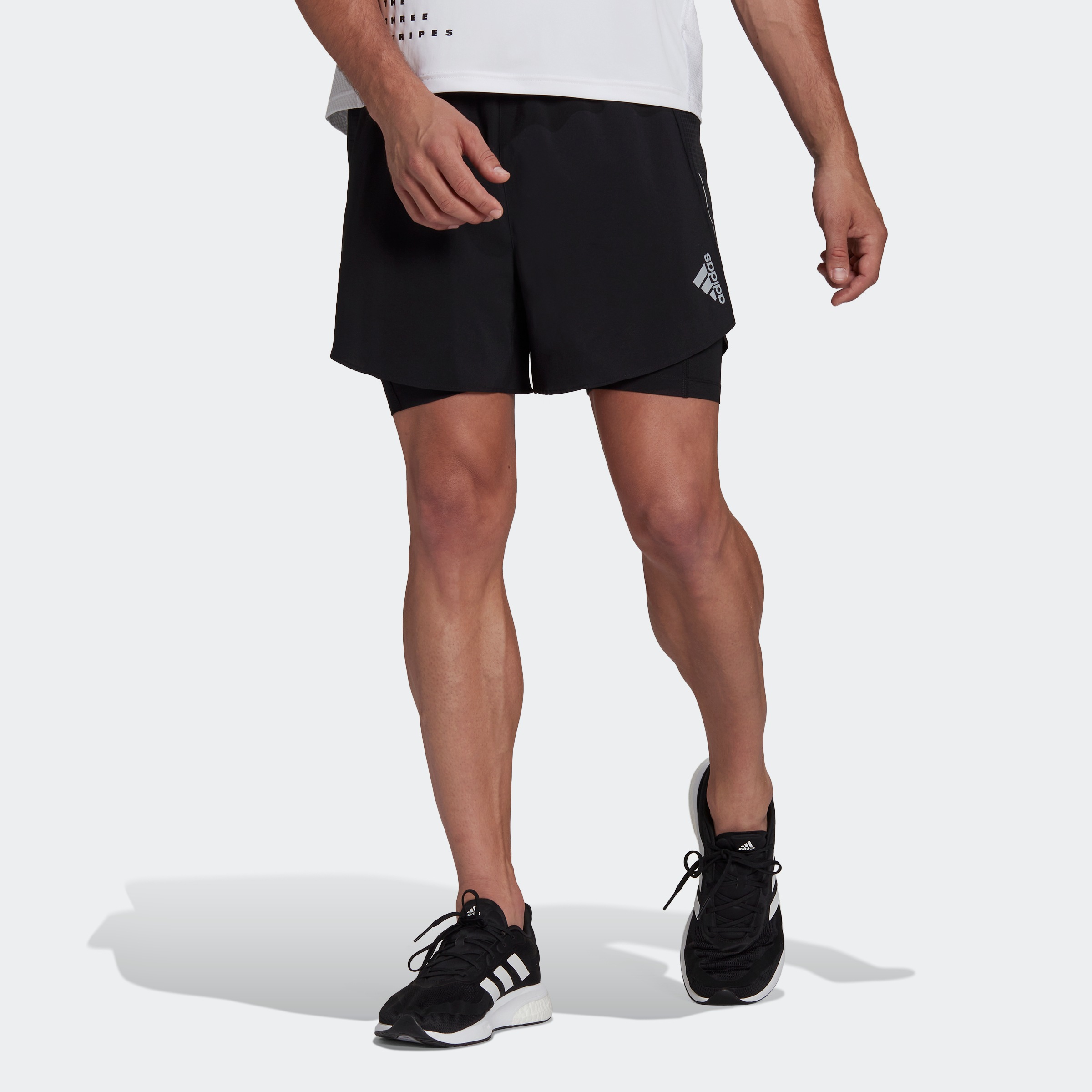 adidas Performance Laufshorts »DESIGNED 4 RUNNING TWO-IN-ONE SHORTS«