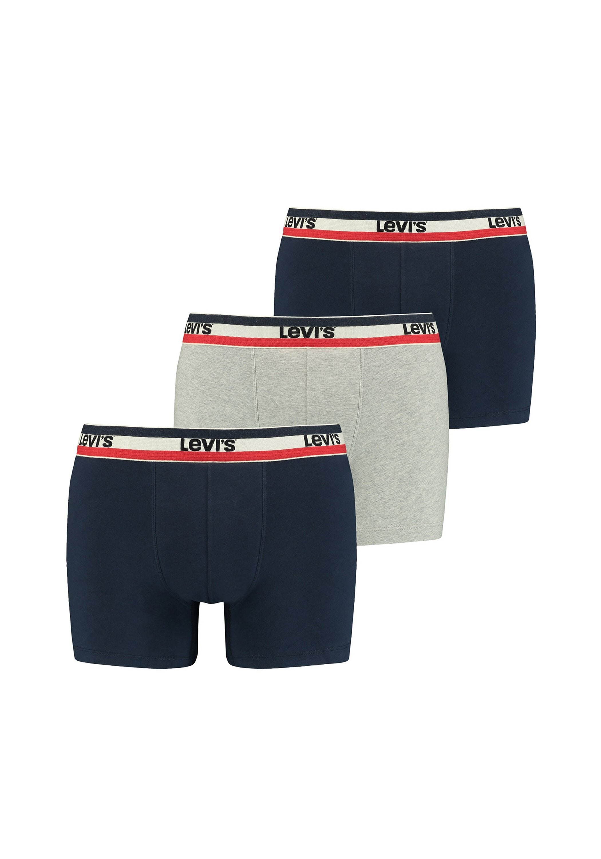 Levi's® Boxershorts »Boxershort MEN SPRTSWR LOGO BOXER BRIEF 3P 6er Pack«