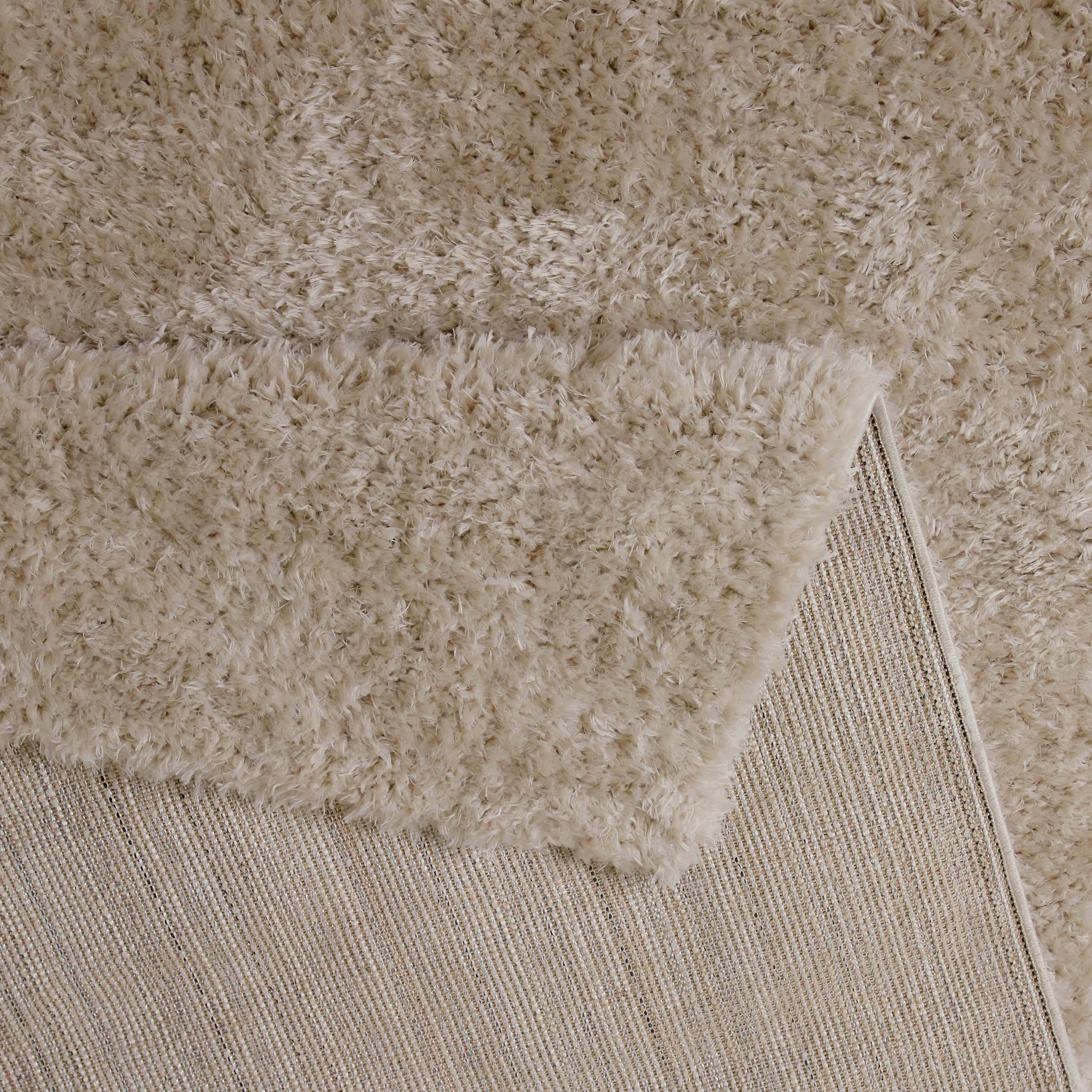 OTTO home Hochflor-Teppich »Josetta , auch als Läufer erhältlich« rechteckig 50 mm Höhe Langflor, Shaggy, dichter weicher Hochflor, uni farben, Wohnzimmer