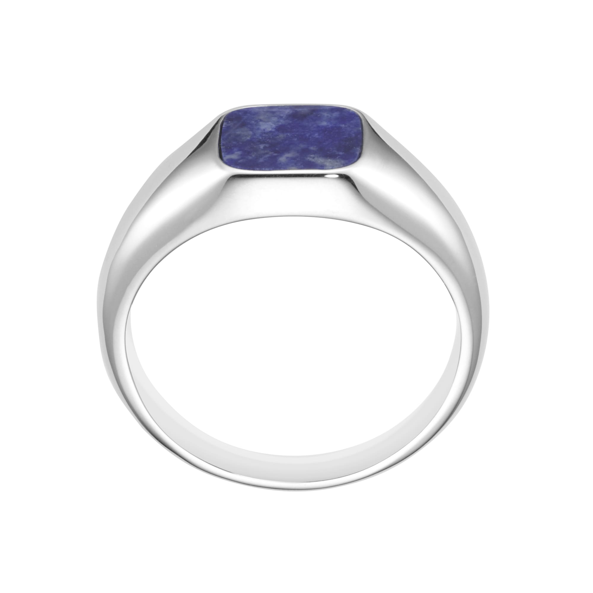 GIORGIO MARTELLO MILANO Silberring »Ring Siegelring mit Lapis, Silber 925«