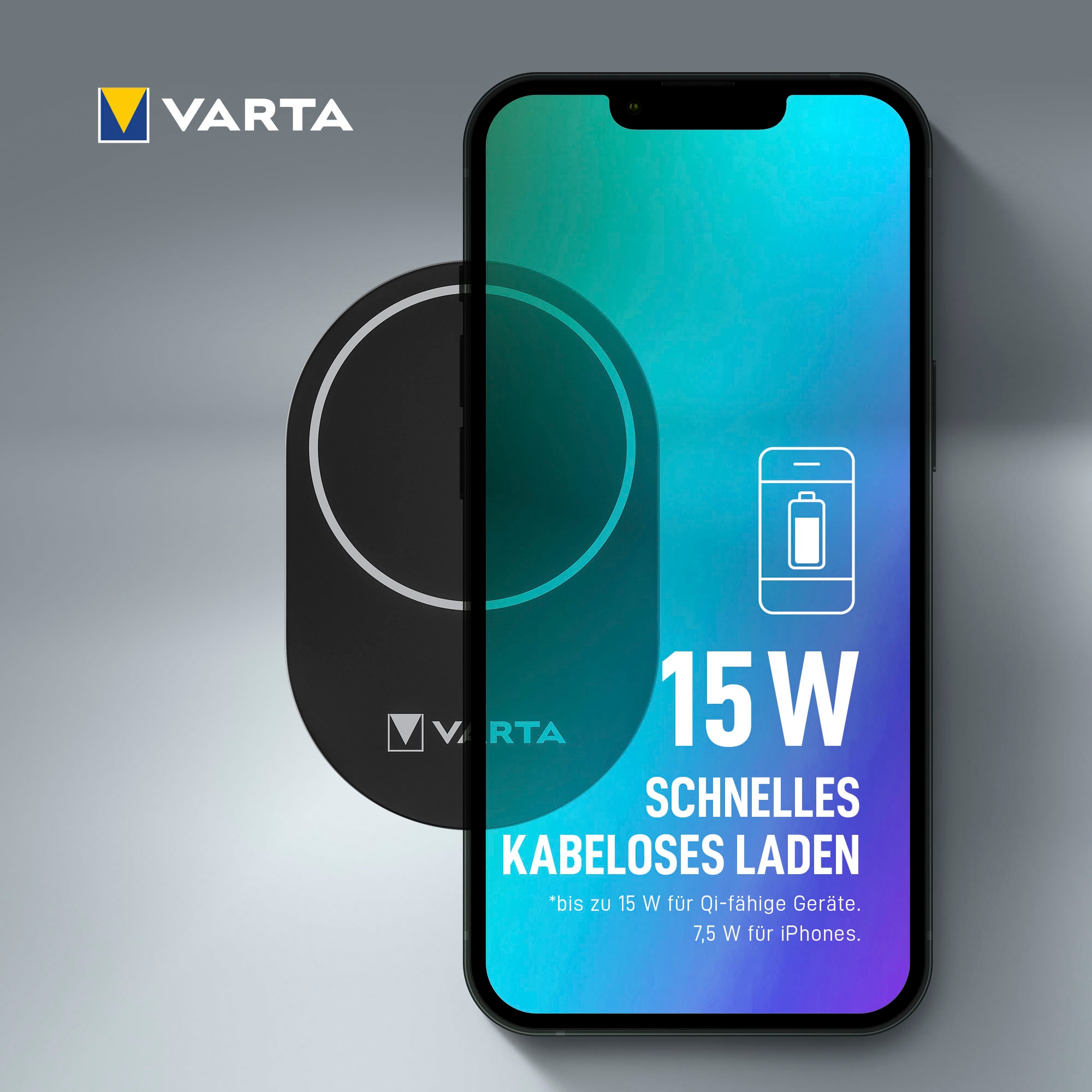 VARTA Autobatterie-Ladegerät »Mag Pro Wireless Car«