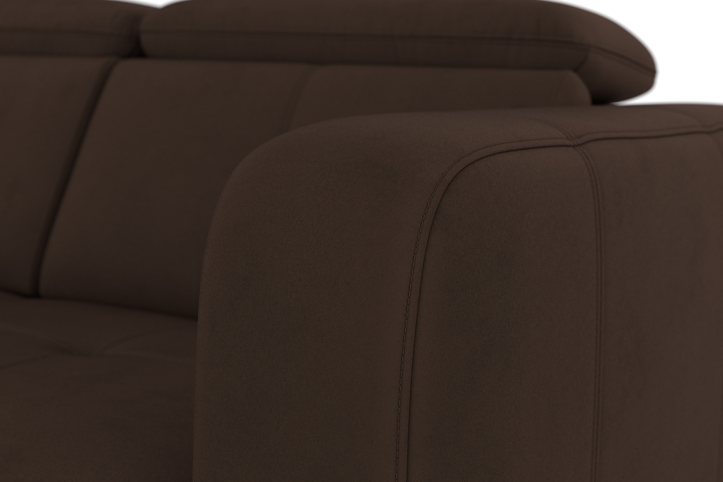 sit&more Ecksofa »Belluci L-Form«, inklusive Federkern, wahlweise mit Bettfunktion und Bettkasten