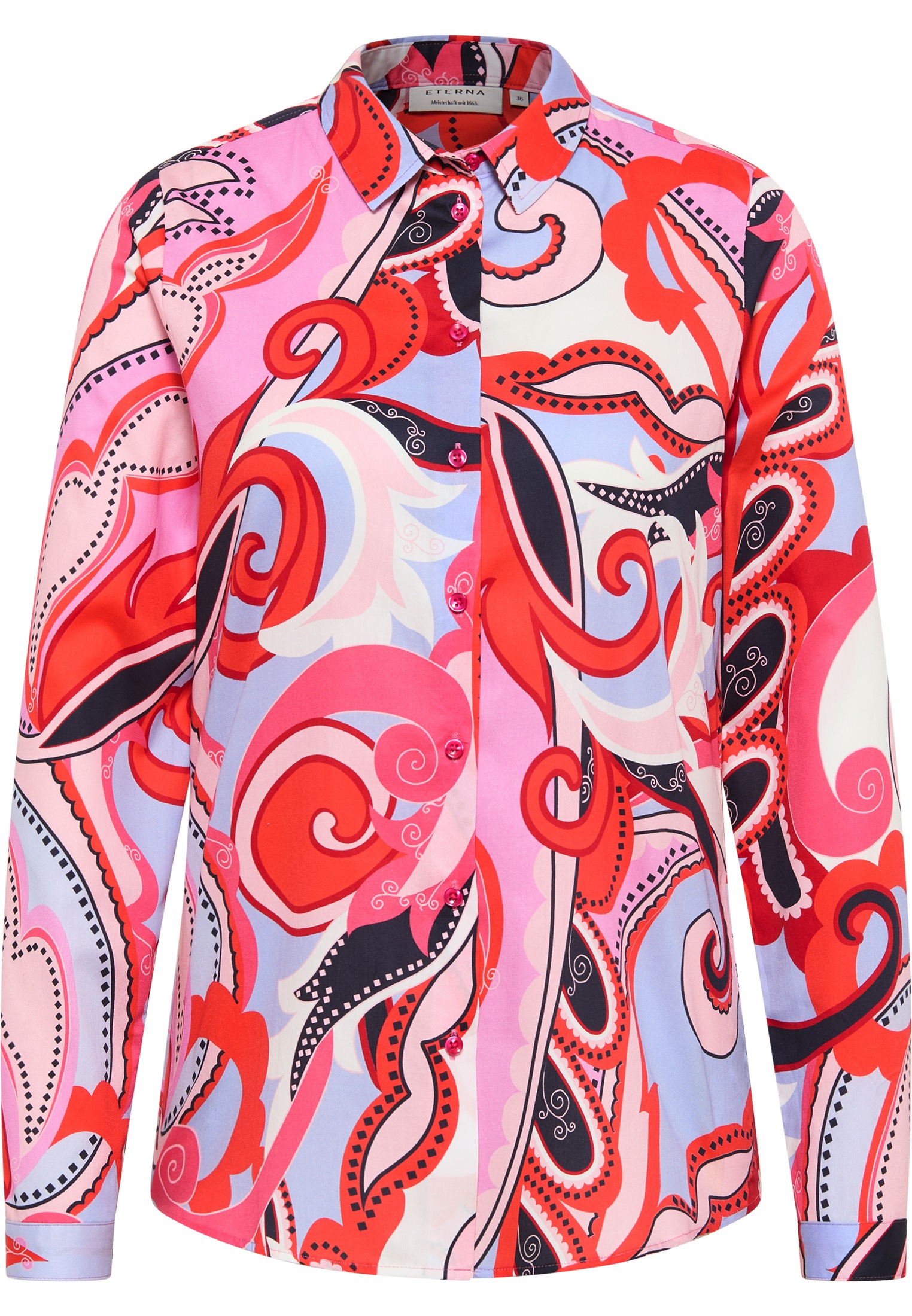 Eterna Hemdbluse »REGULAR FIT«, EASY IRON (bügelleicht)