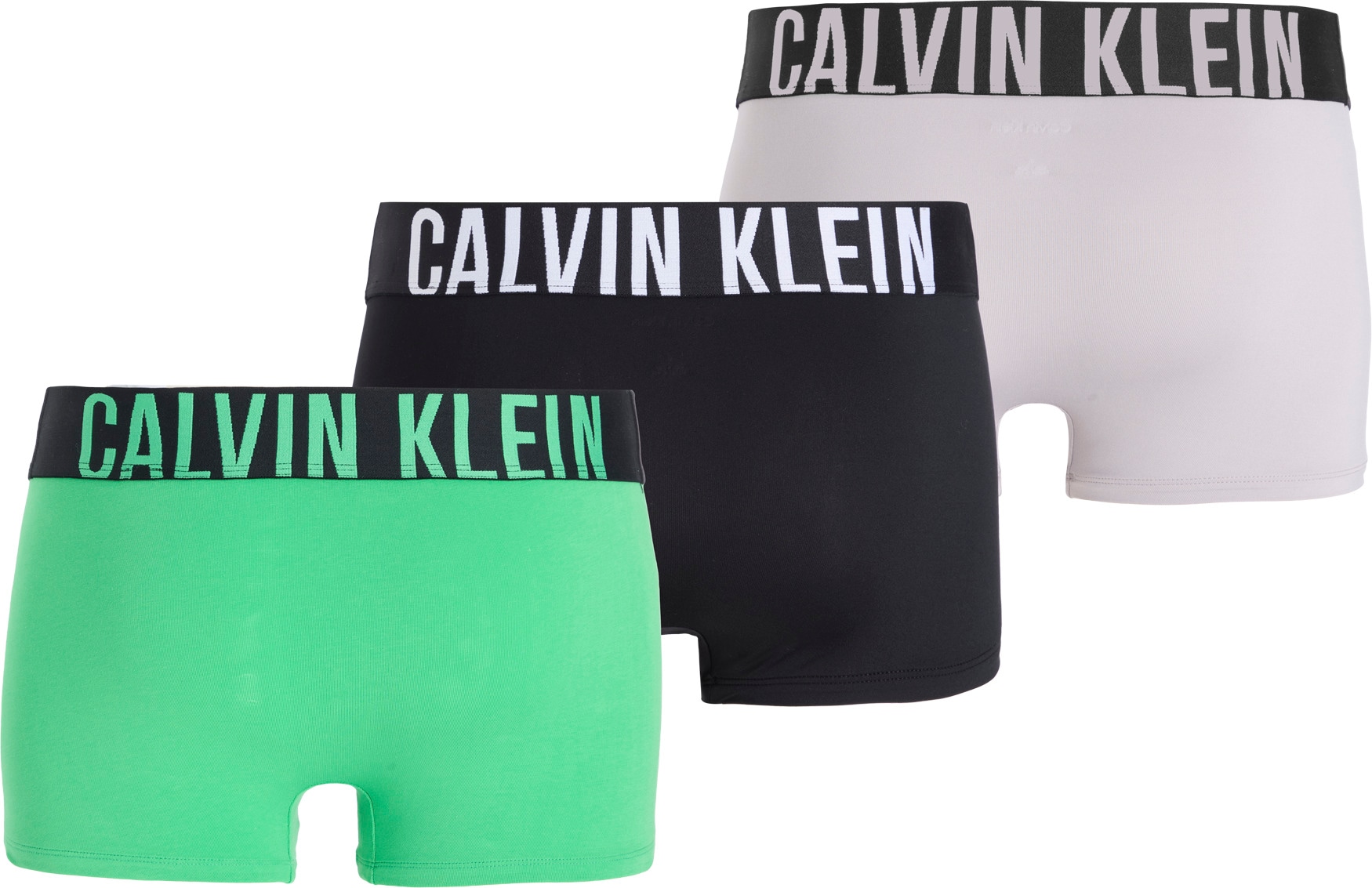 Calvin Klein Underwear Trunk »LOW RISE TRUNK 3PK«, (Packung, 3 St., 3er-Pack), mit Logobund