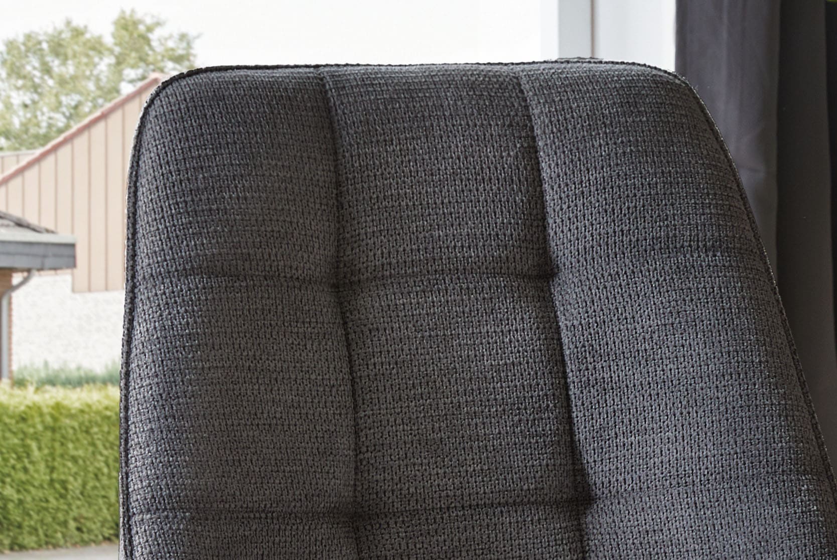 Jockenhöfer Gruppe »ROGER« (Set) 4 Stk.4-Fuss Stuhl, Webstoff, Schalenoptik