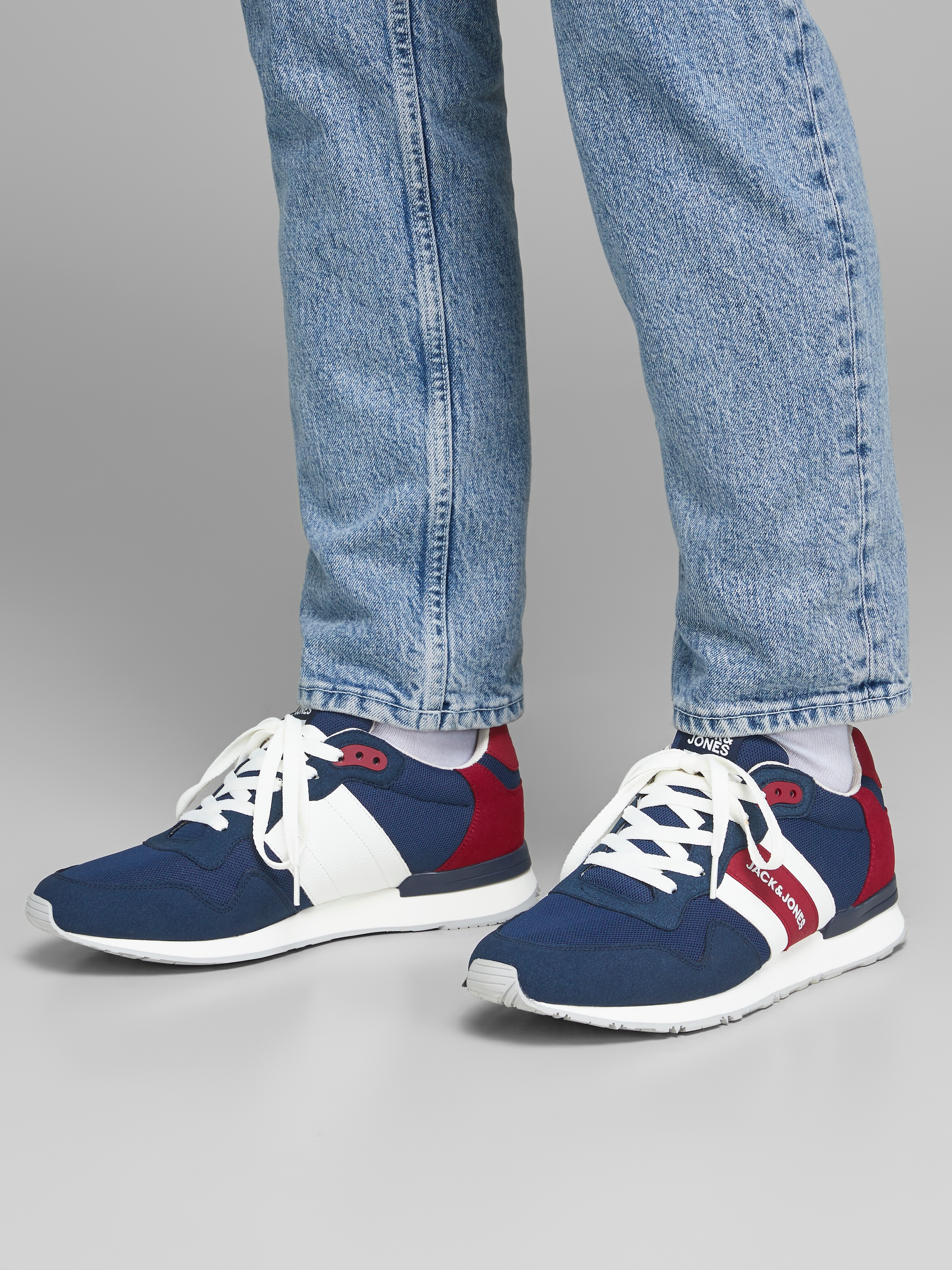 Jack & Jones Sneaker »JFWSTELLAR«  Schnürschuh, Halbschuh, Streetwear-Sneaker mit Profilsohle