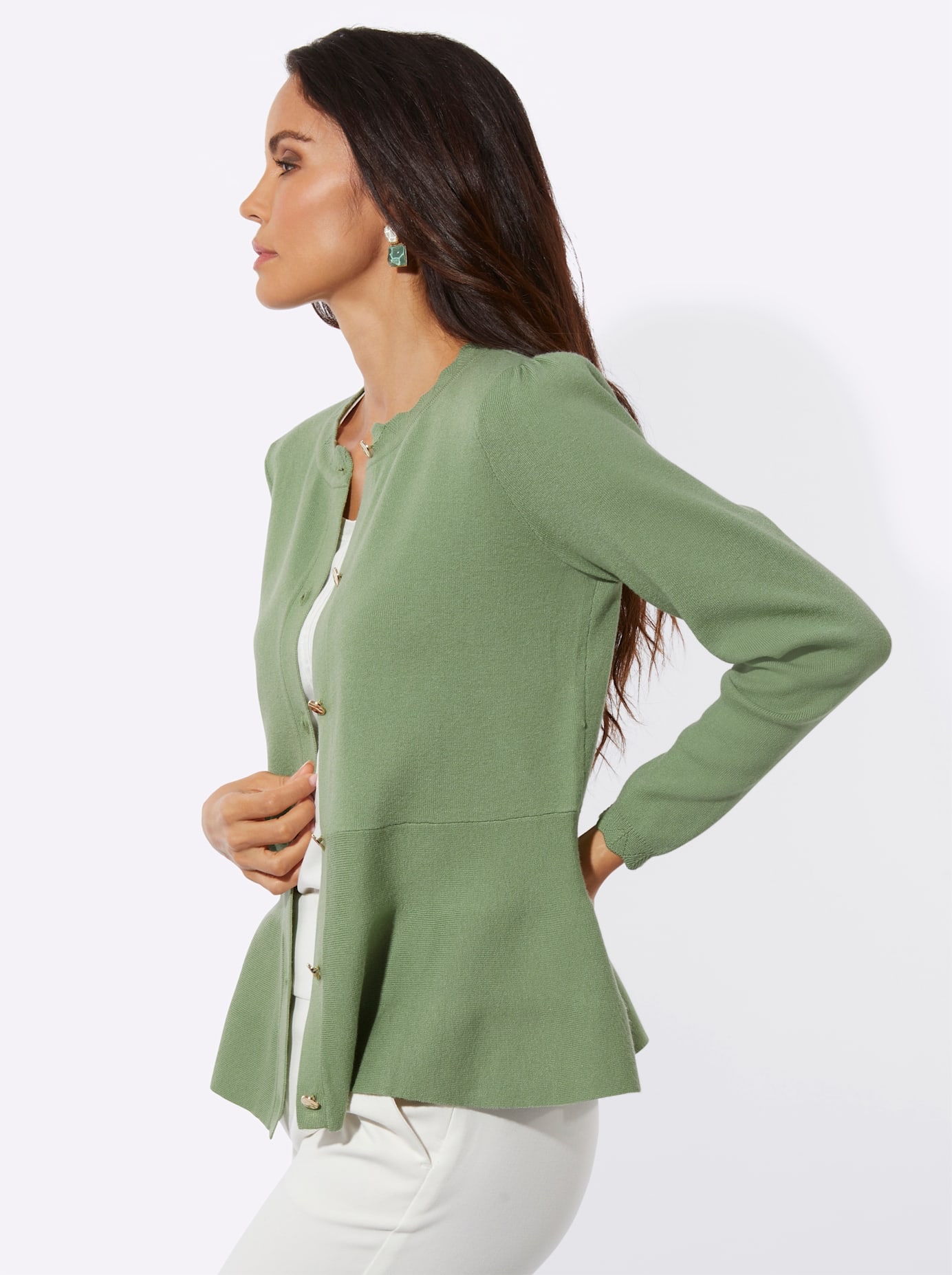 creation L Strickjacke