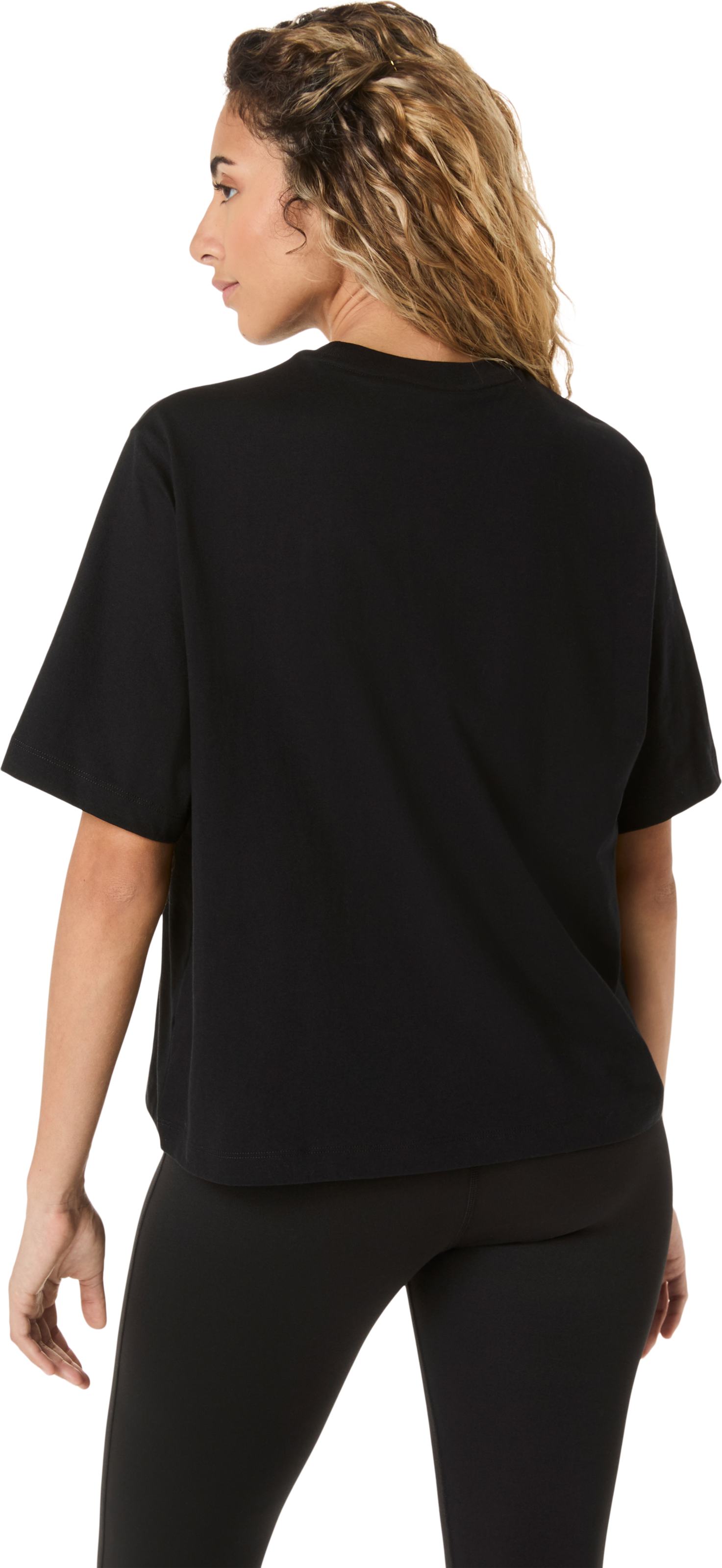 Asics Trainingsshirt »ASICS SPIRAL EMBROIDERY RELAXED TEE« lockere Passform, sportlicher Stil, aus strapazierfähigem Polyester