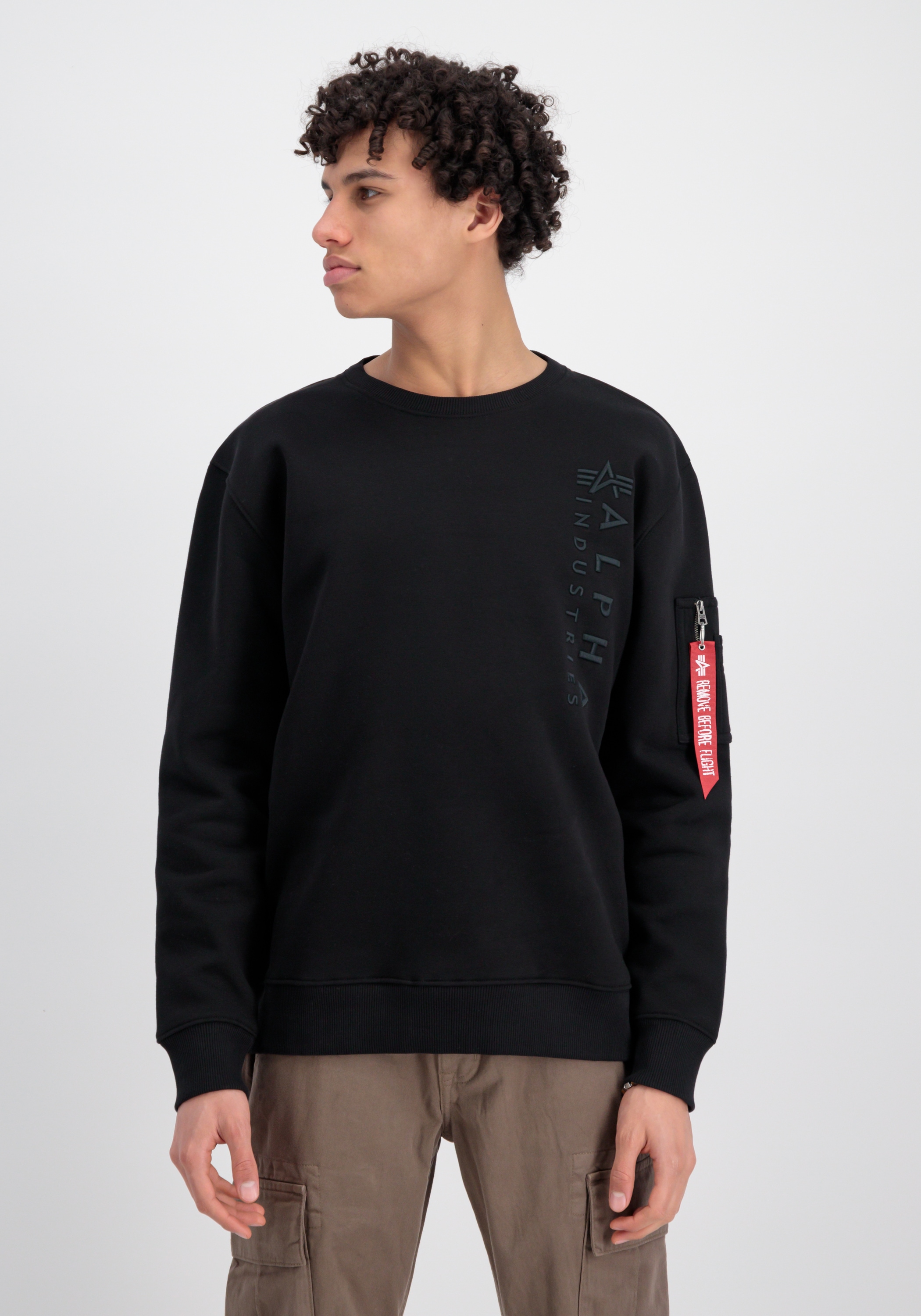Alpha Industries Sweater »Alpha Industries Men - Sweatshirts Embroidery Sweater«