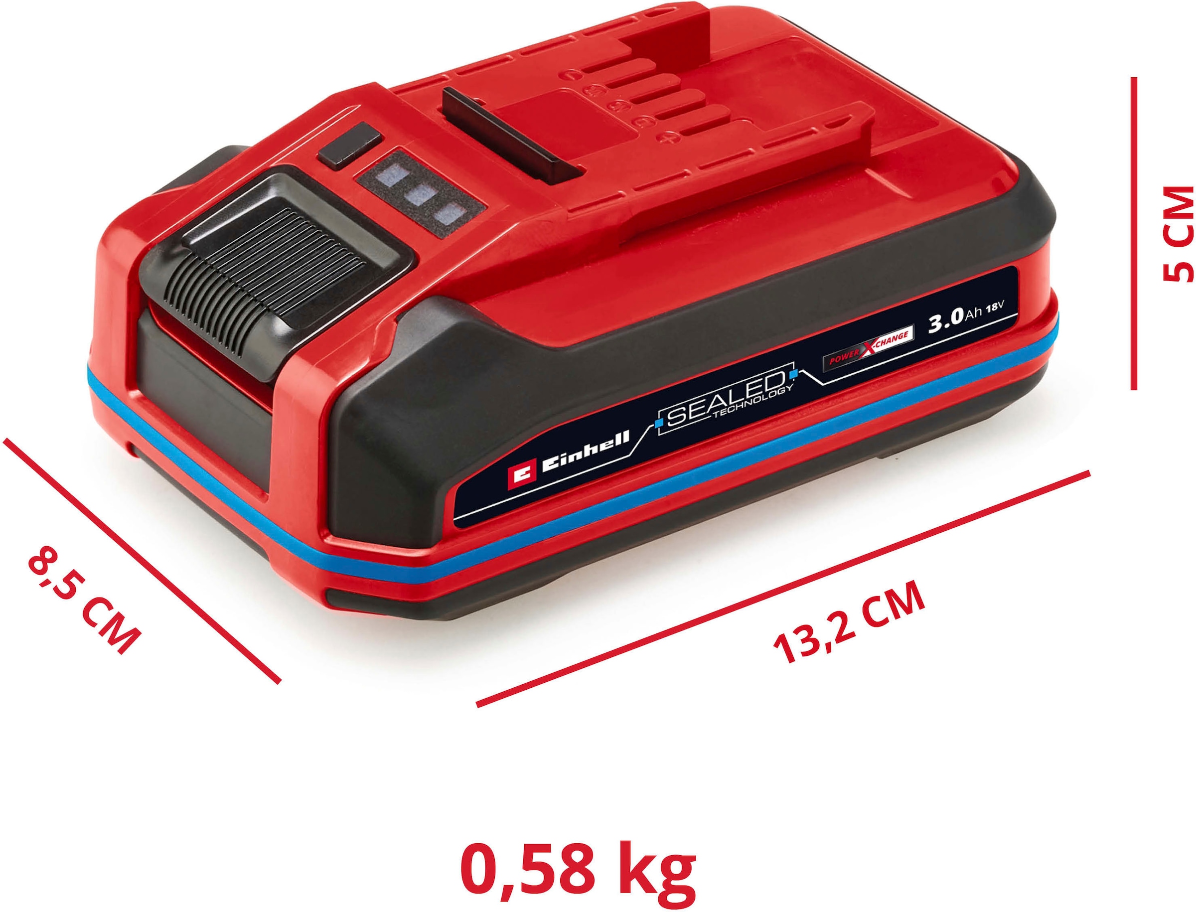 Einhell Akku »»SEALED PXC Plus A1«« 18 V, 3 Ah