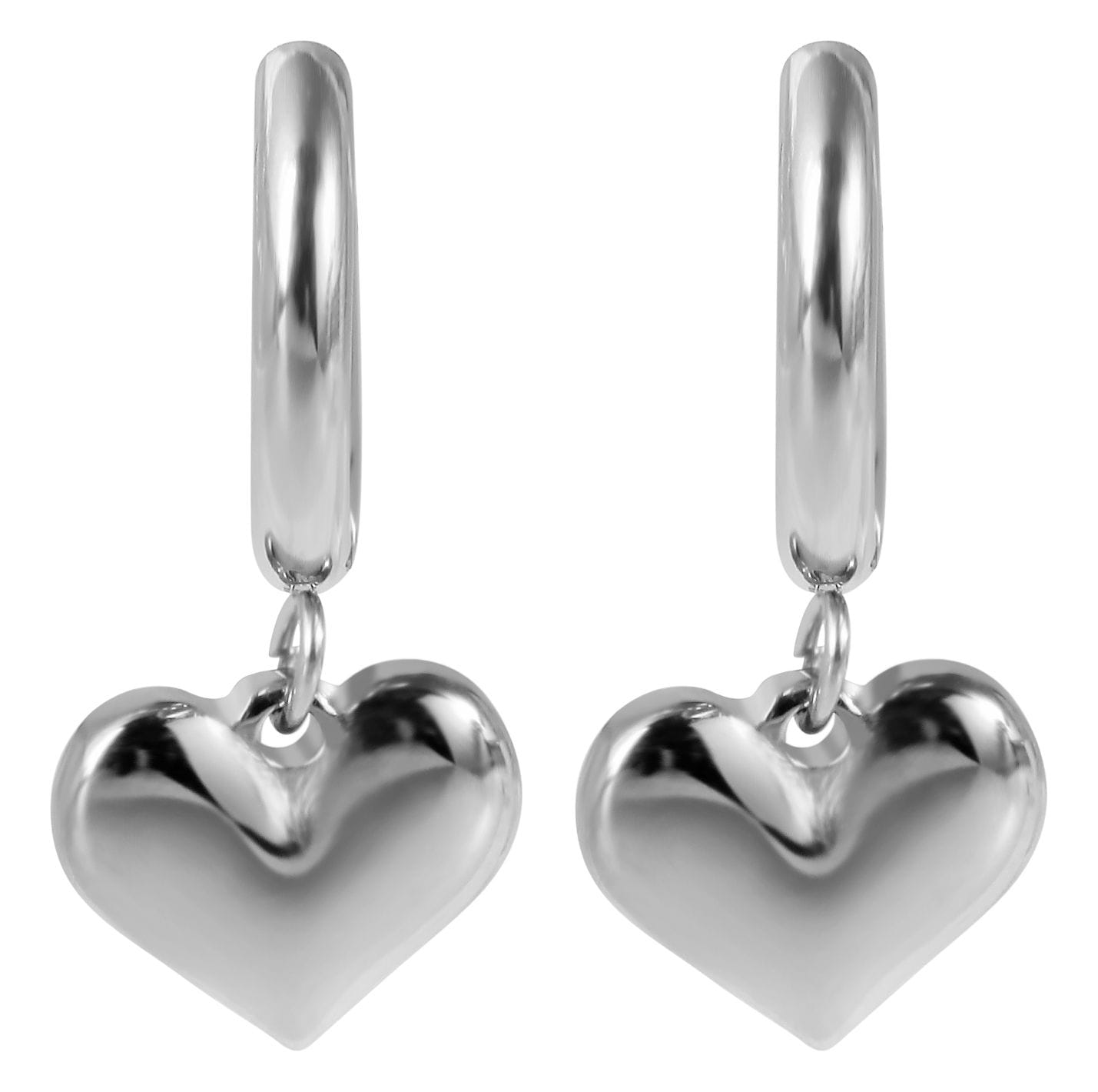 Adelia´s Kettenanhänger »Damen Anhänger ¿ Herzanhänger aus Edelstahl«