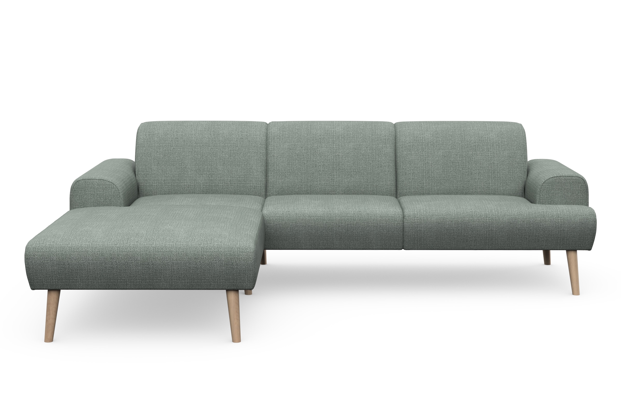 andas Ecksofa »Swift Scandic Design, Federkern für hohen Sitzkomfort, L-Form«, Federkern-Polsterung, B/T/H: 292/83/176 cm