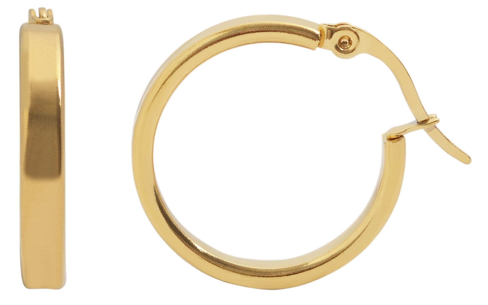 Adelia´s Paar Creolen »Damen Ohrringe ¿ Creole aus Edelstahl«