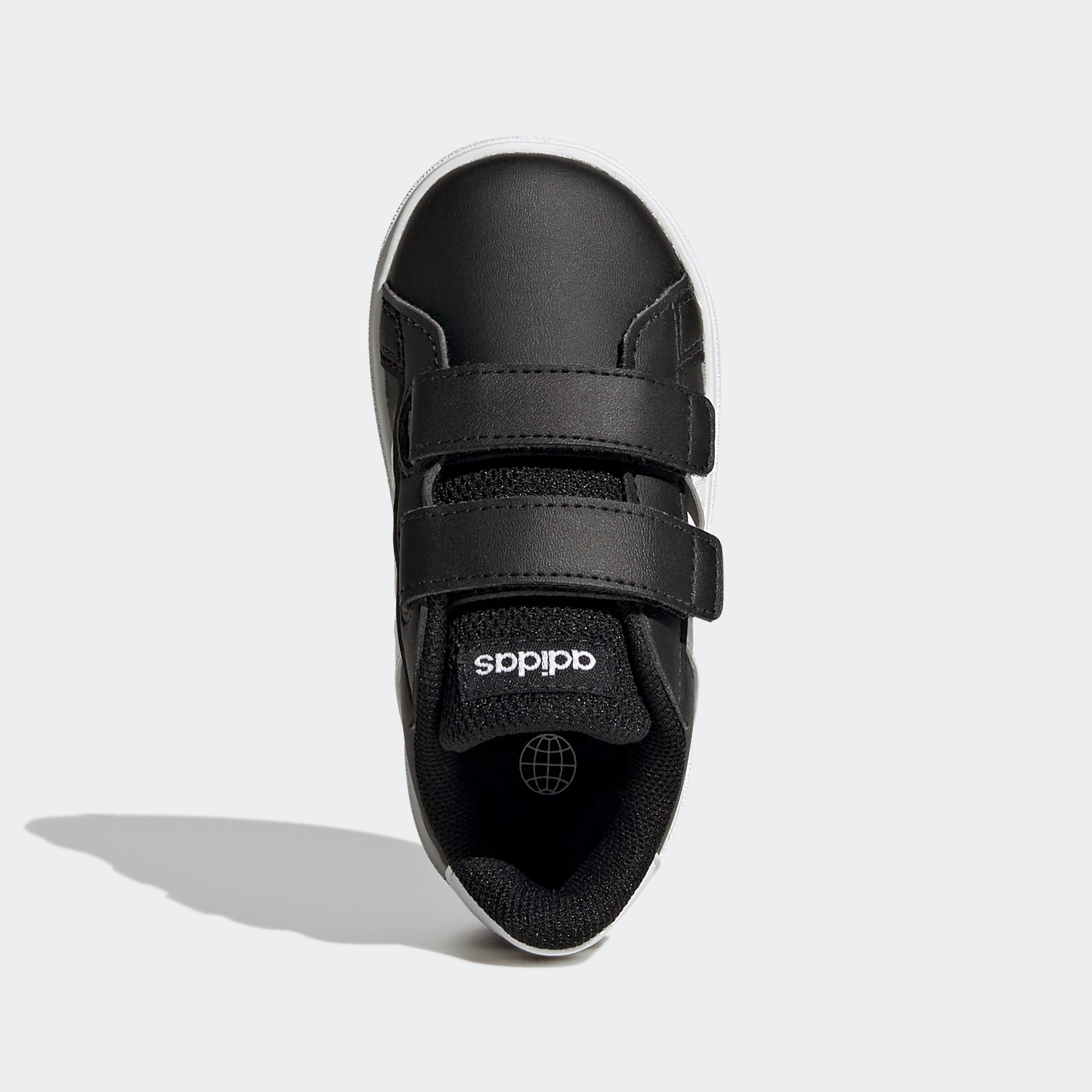 adidas Sportswear Sneaker »GRAND COURT LIFESTYLE HOOK AND LOOP«  für Kinder, Design auf den Spuren des adidas Superstar