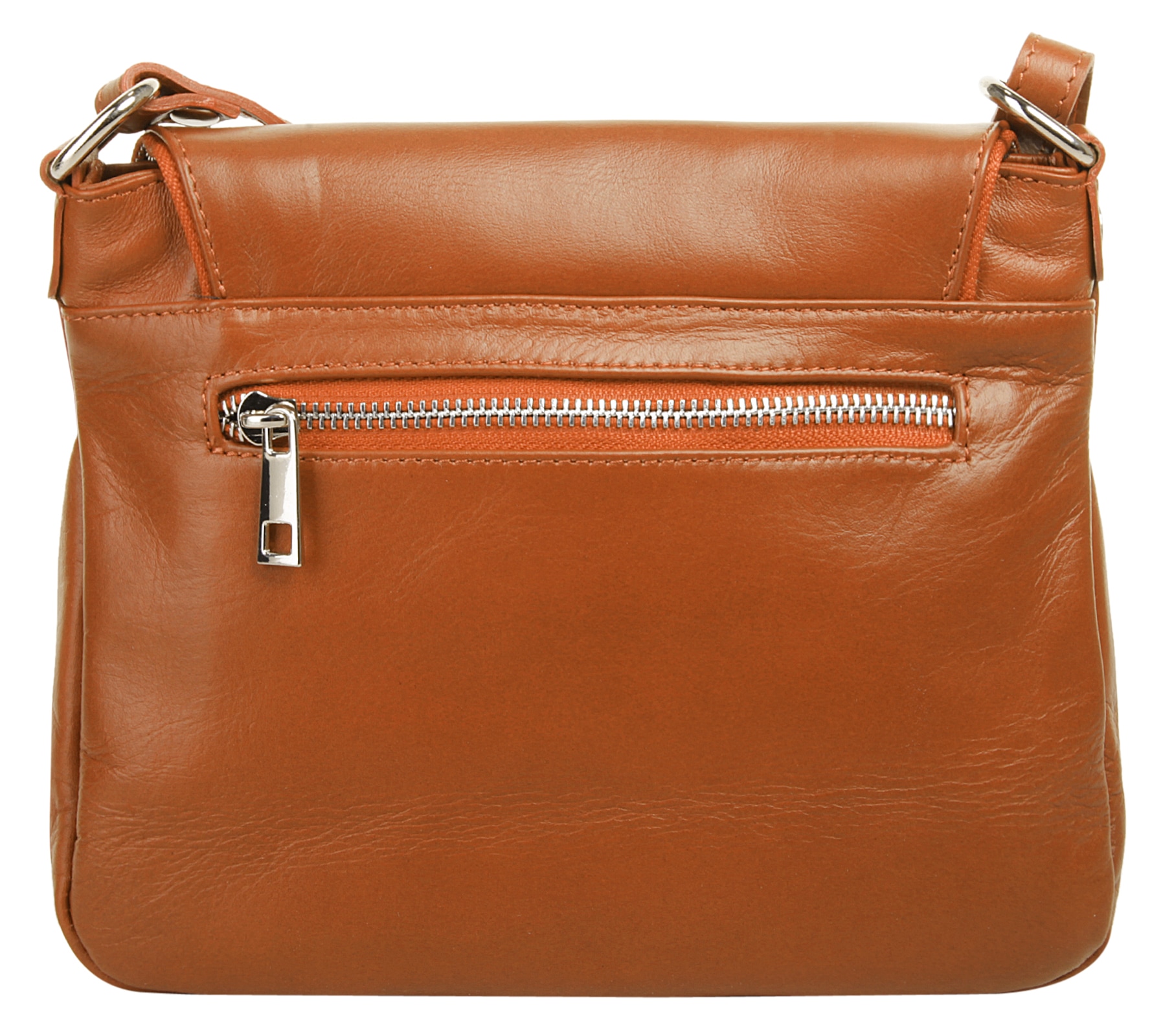 Samantha Look Umhängetasche echt Leder, Made in Italy