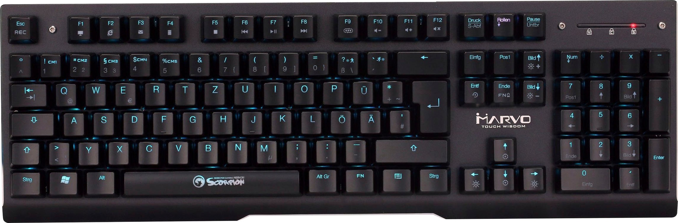 online Gaming-Tastatur jetzt »Scorpion KG943G« OTTO MARVO bei