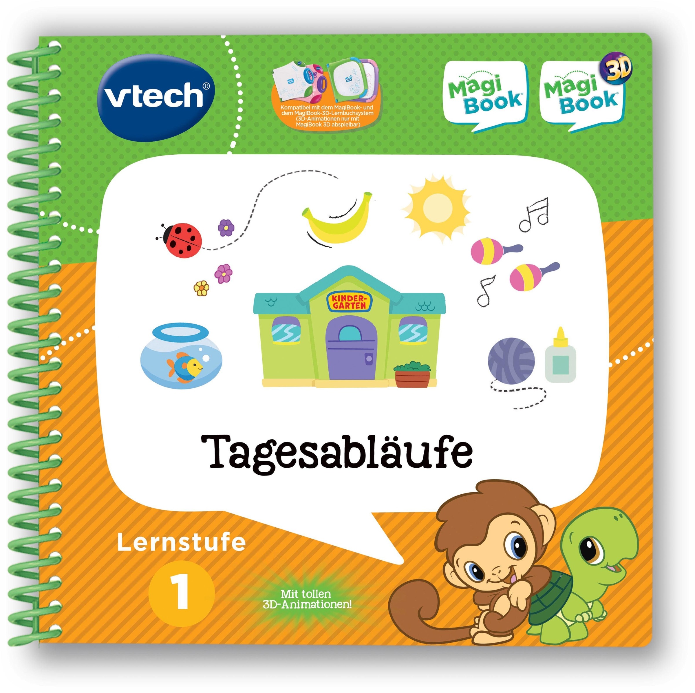 Vtech® Buch »MagiBook Lernstufe 1 -Tagesabläufe«