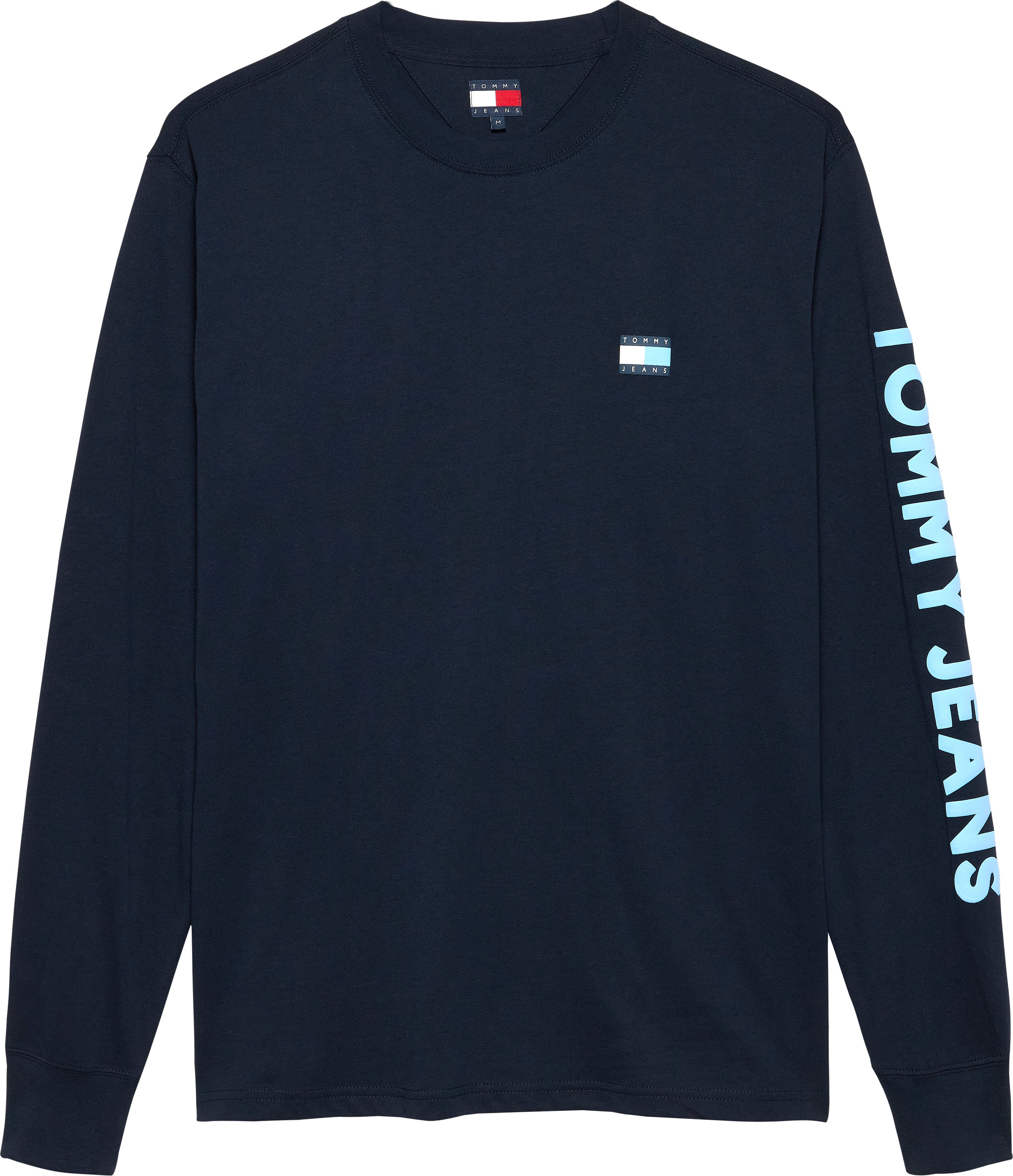 Tommy Jeans Langarmshirt »TJM REG POP COL NW CLSC LS T EXT«, Mit Rundhalsausschnitt