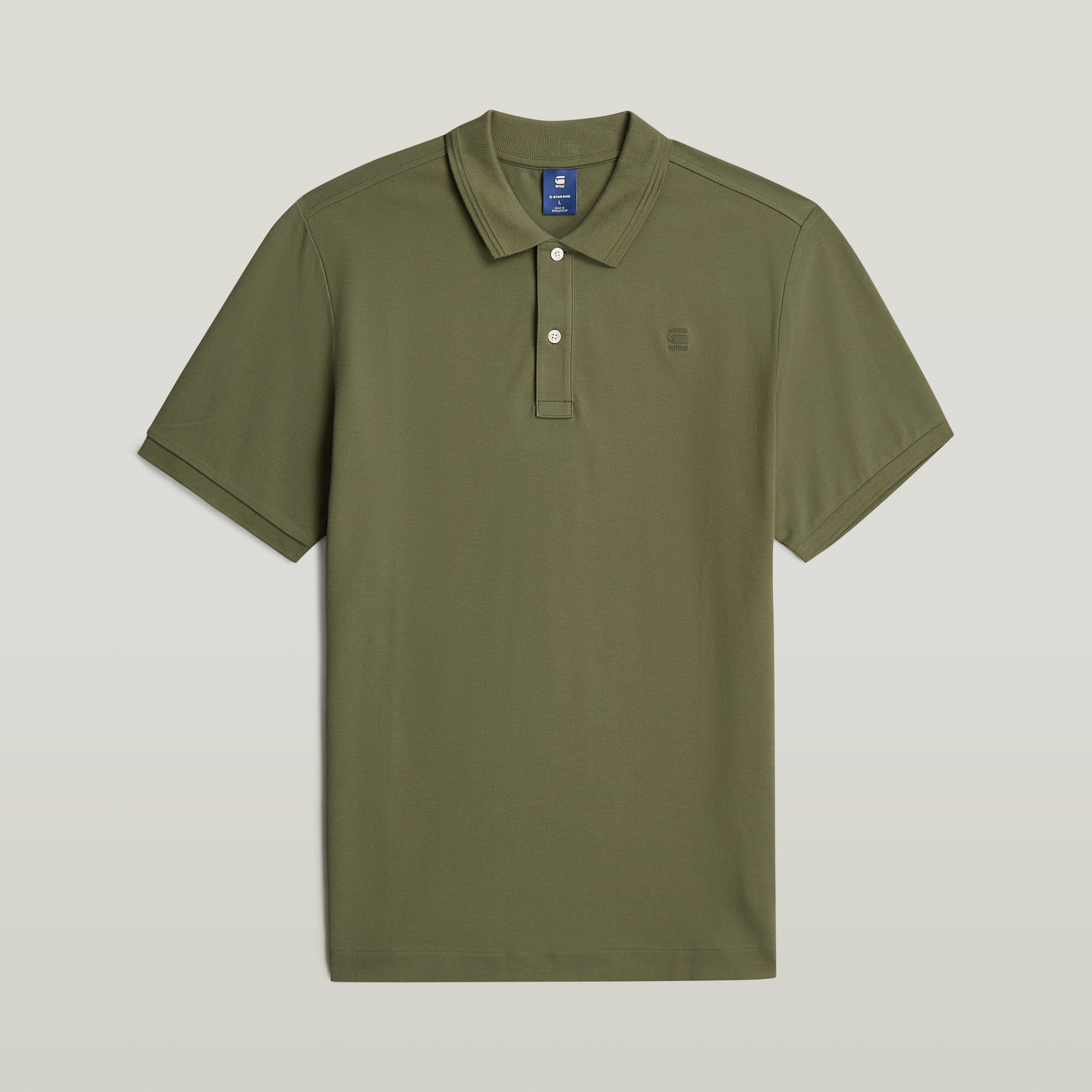 G-STAR Poloshirt »Dunda Slim Fit« Logostickerei auf der Brust