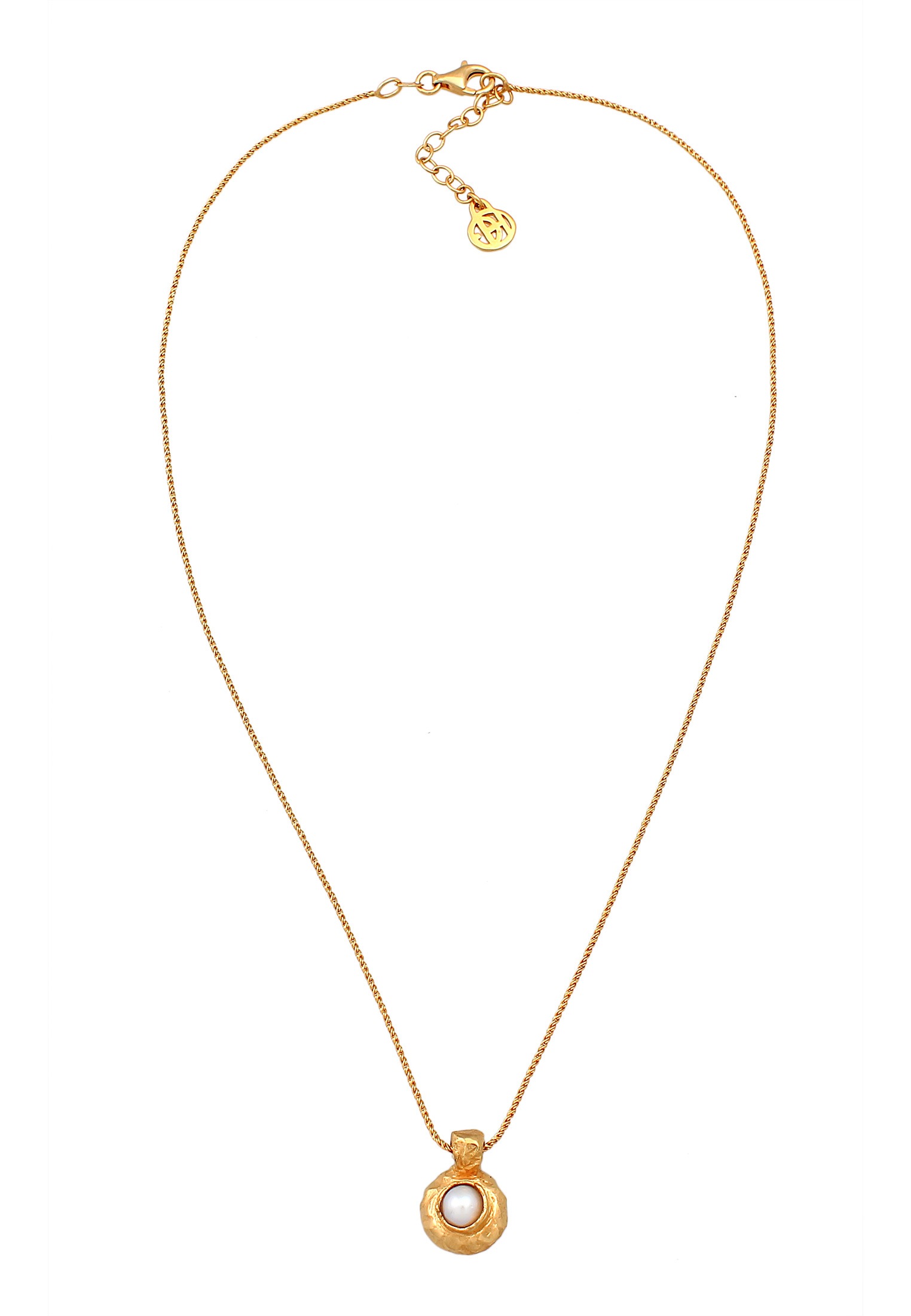 HAZE & GLORY Silberkette »Halskette Süsswasserperle - Mutiara Pearl 925 Silber«