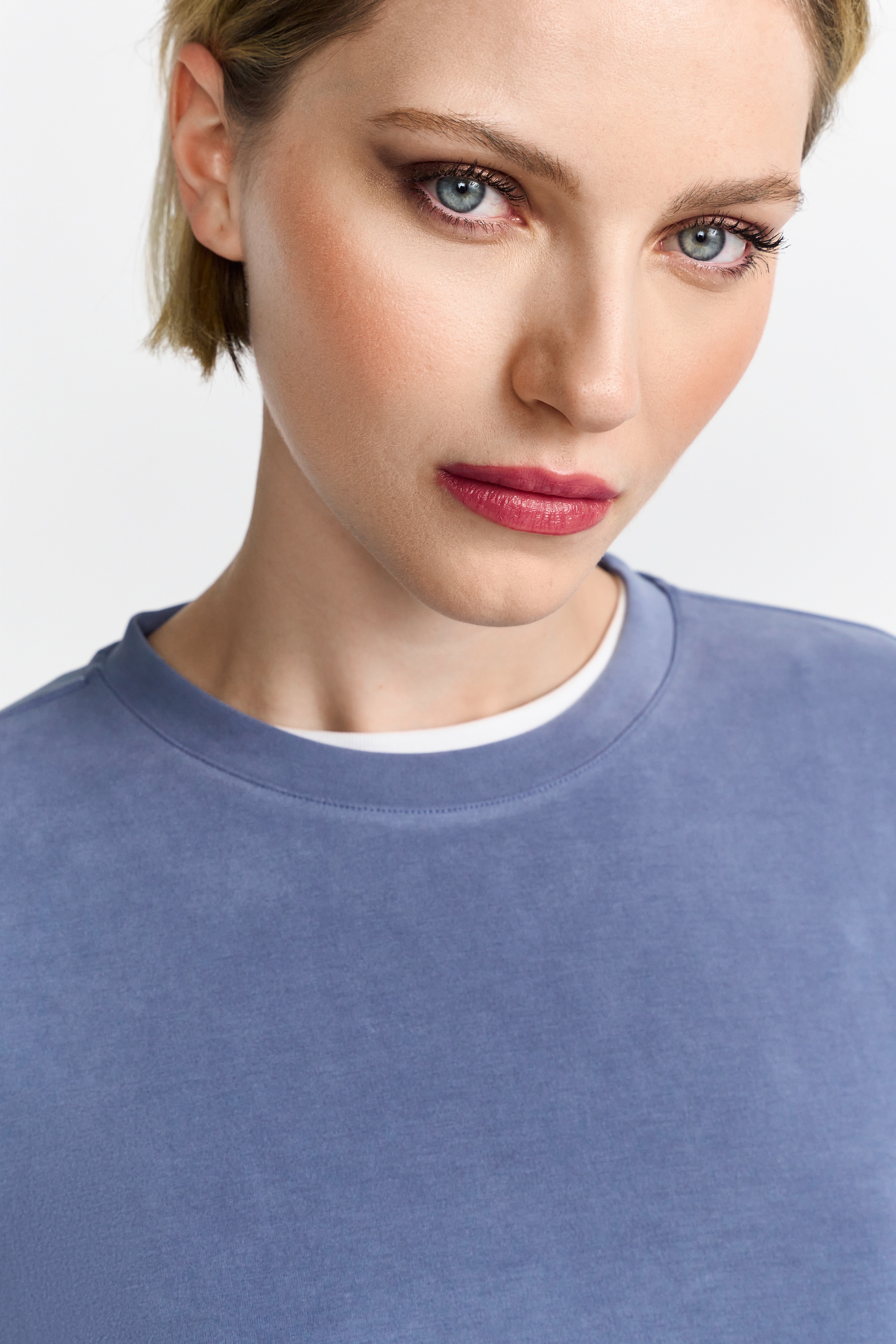 RICHROYAL Sweatshirt »2409 T Peach Crew«, überschnittene Schultern, softer Griff, Rundhals