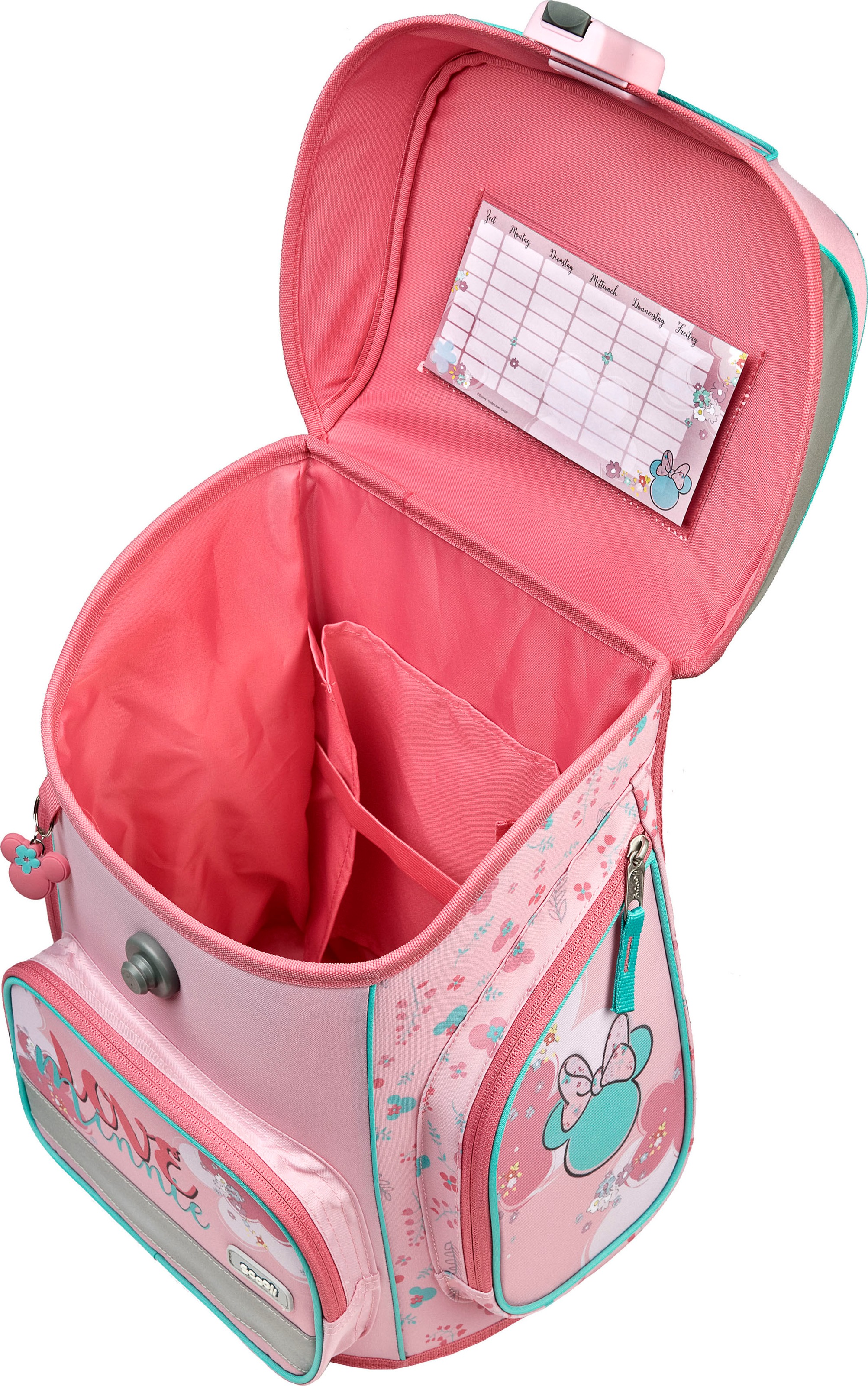 Scooli Schulranzen »EasyFit, Minnie Mouse«, Reflektoren