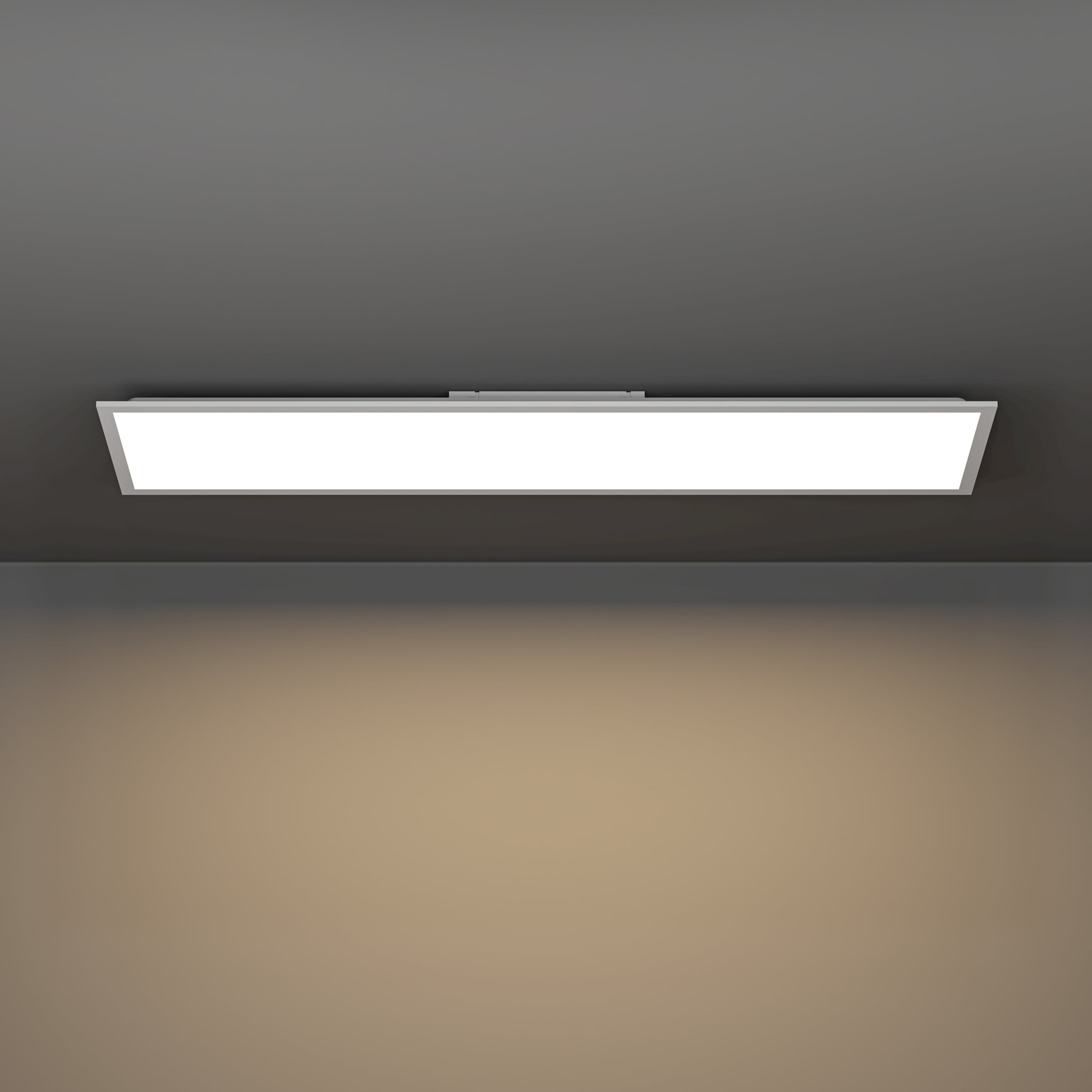 EGLO LED Deckenleuchte »MORADILLO-Z Deckenlampe - Stahl - LED - 34W - IP20« LED-Modul 1 Stk. Kaltweiß | Neutralweiß | RGB | Warmweiß Wohzimmerlampe, Esszimmerlampe, Schlafzimmer, L119,5 x B29,5 x H6,1 cm