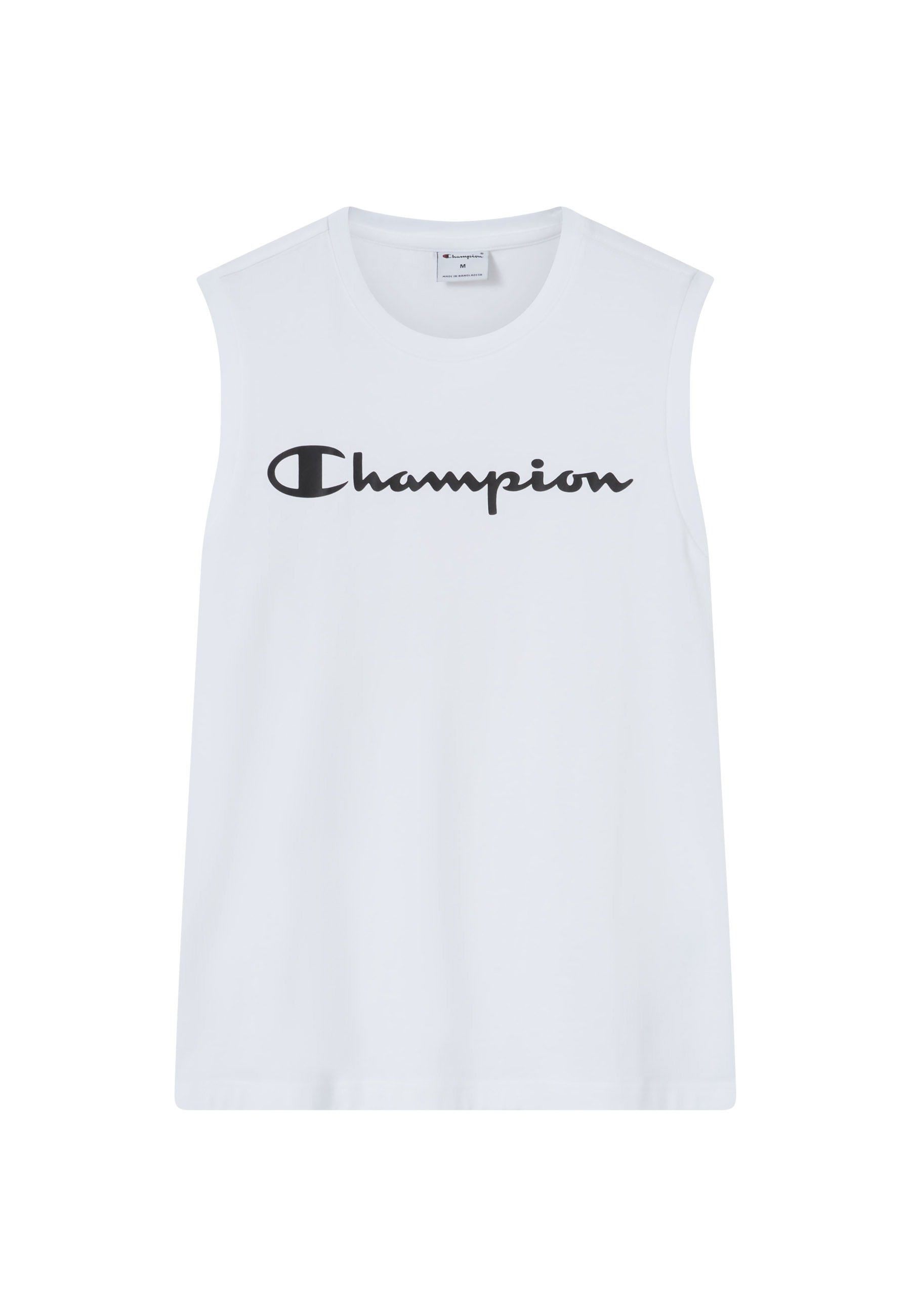 Champion Tanktop »BASICS Sleeveless T-Shirt Large Logo« sportliche Schnittform, sportlicher Stil, mit Rundhalsausschnitt