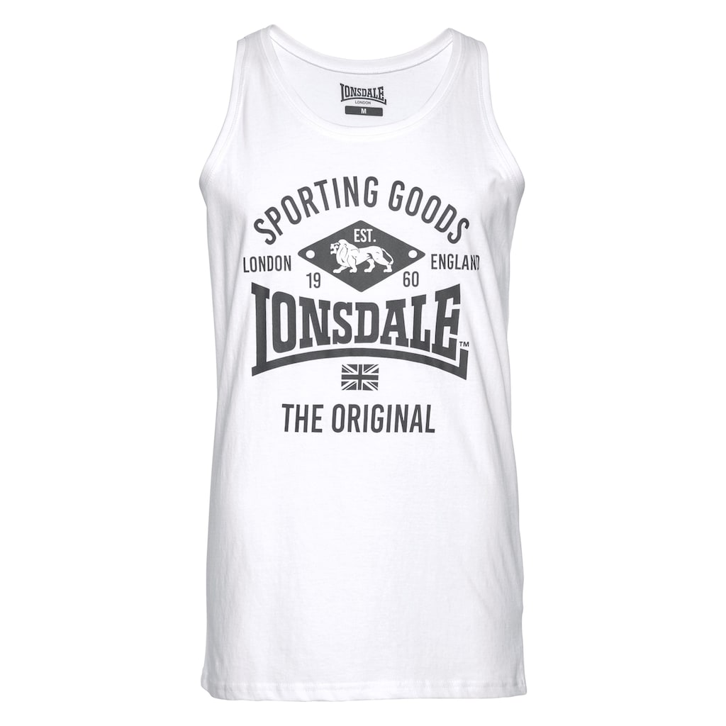 Lonsdale Tanktop, (Packung, 2 tlg., 2er-Pack)