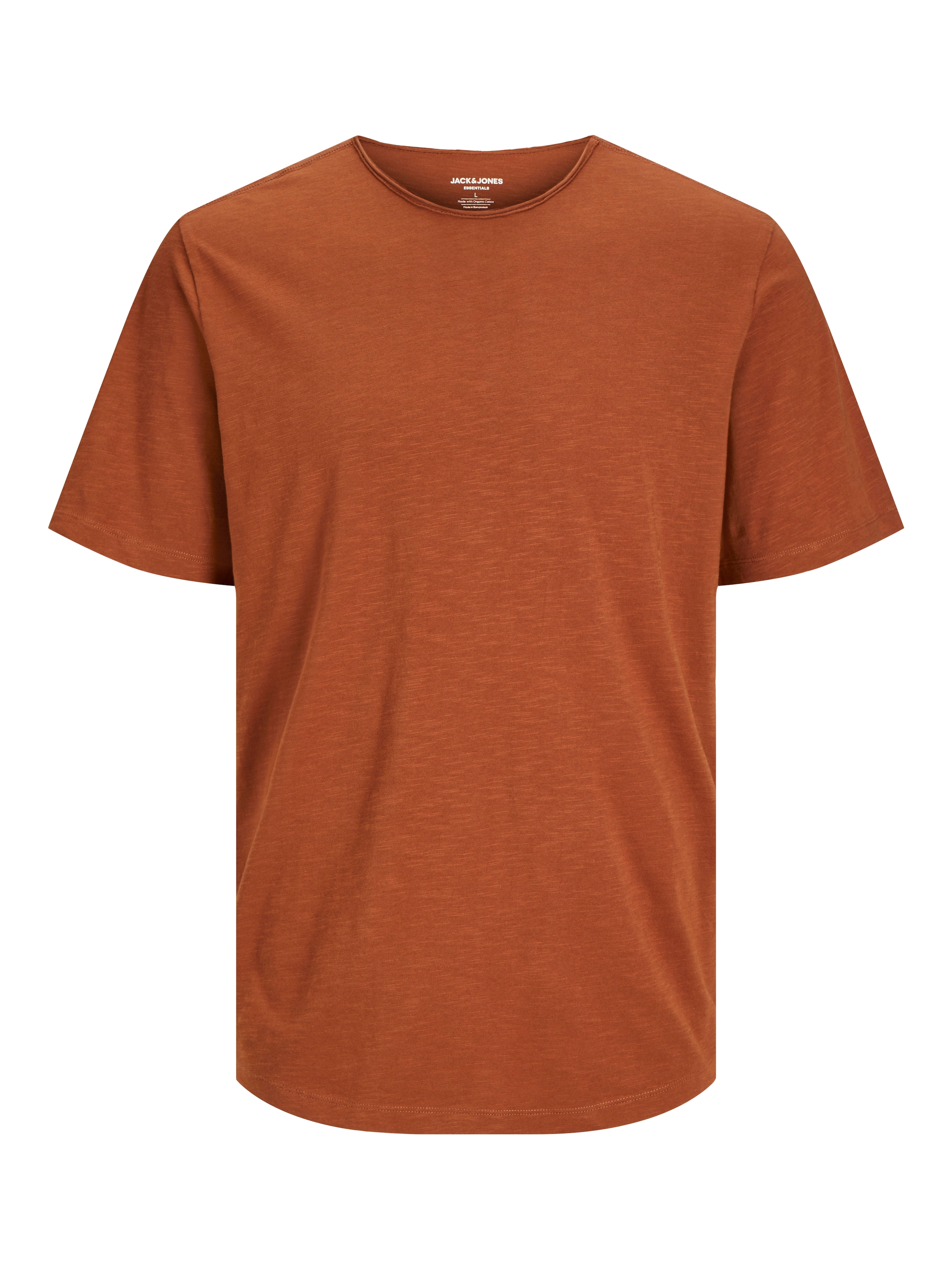 Jack & Jones Rundhalsshirt »JJEBASHER TEE O-NECK SS NOOS« mit Rundhalsausschnitt