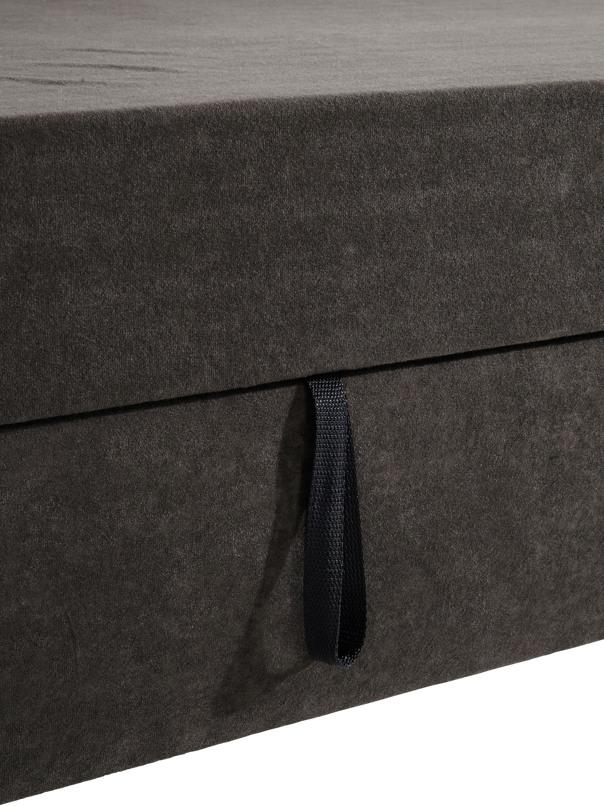 INOSIGN Ecksofa »Turah incl. Zierkissen, moderne Steppung, auch in Leder«, wahlweise mit Bettfunktion, Schlafsofa, B/T/H: 239/152/75 cm, L-Form
