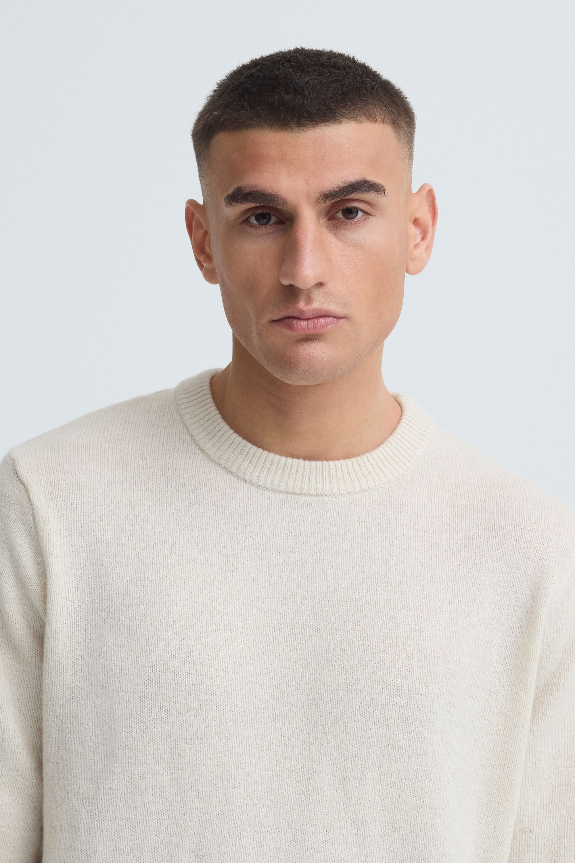 !Solid Strickfleece-Pullover »Strickpullover Sddyllon«