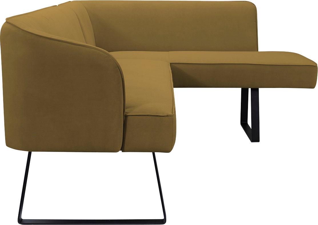 exxpo - fashion »Americano«, und Metallfüßen, Online Keder Eckbank bestellen OTTO Bezug sofa Shop mit verschiedenen im in Qualitäten
