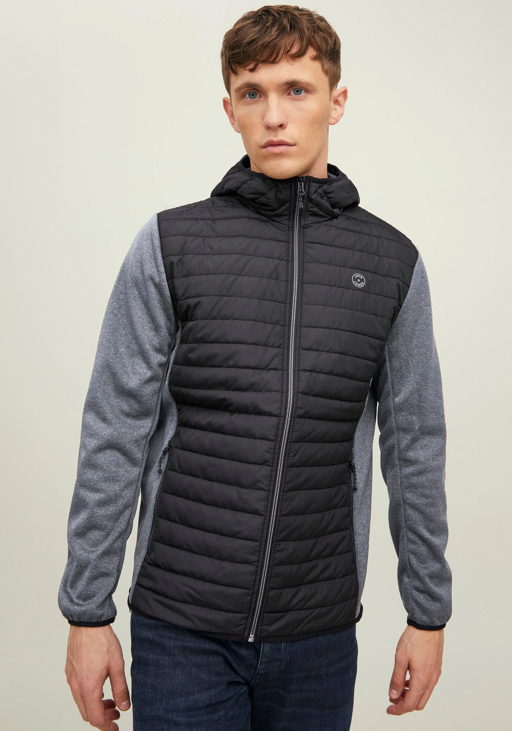 Jack & Jones Steppjacke »MULTI QUILTED JACKET«, mit Kapuze
