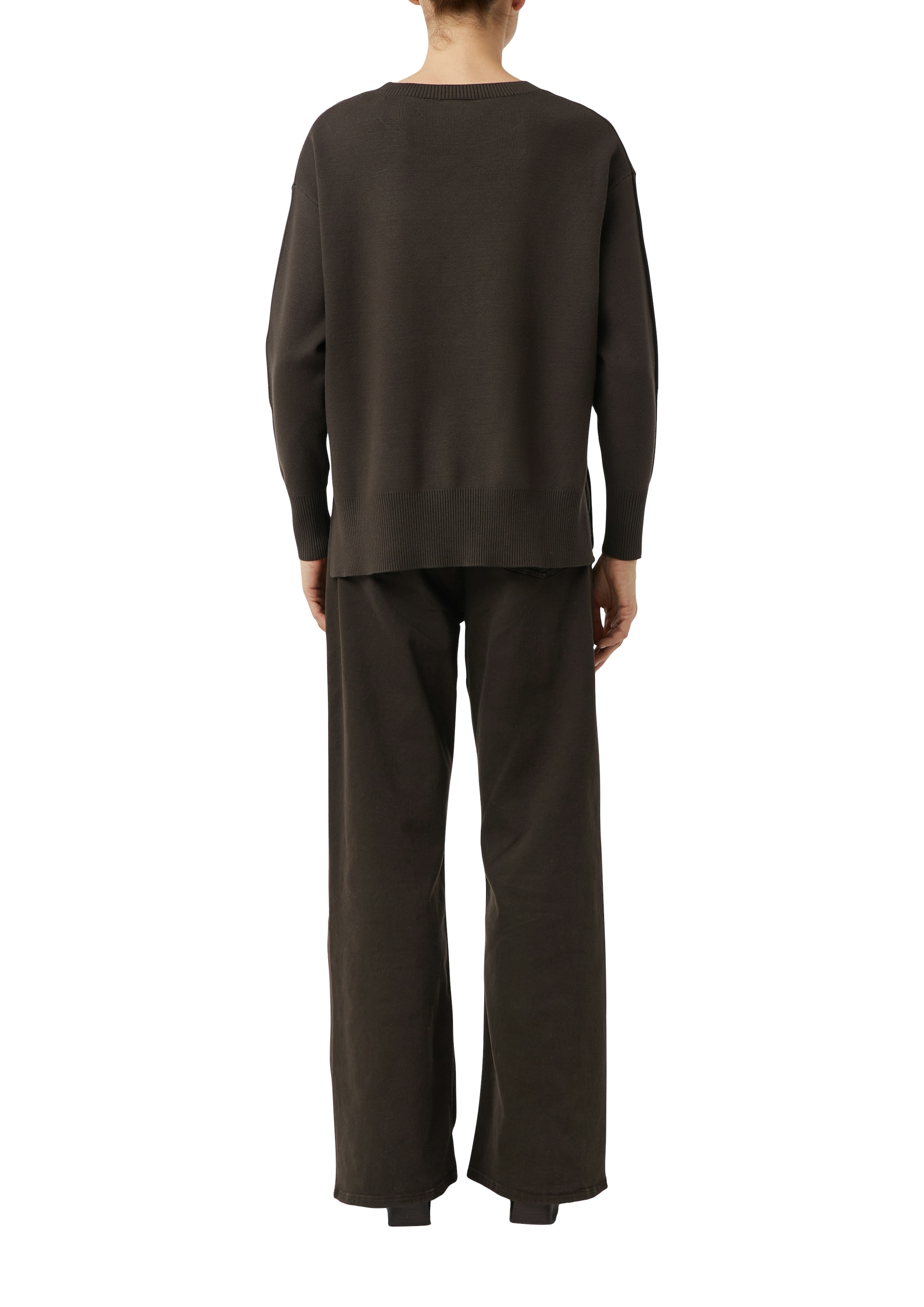 Comma Strickpullover mit Rippbündchen